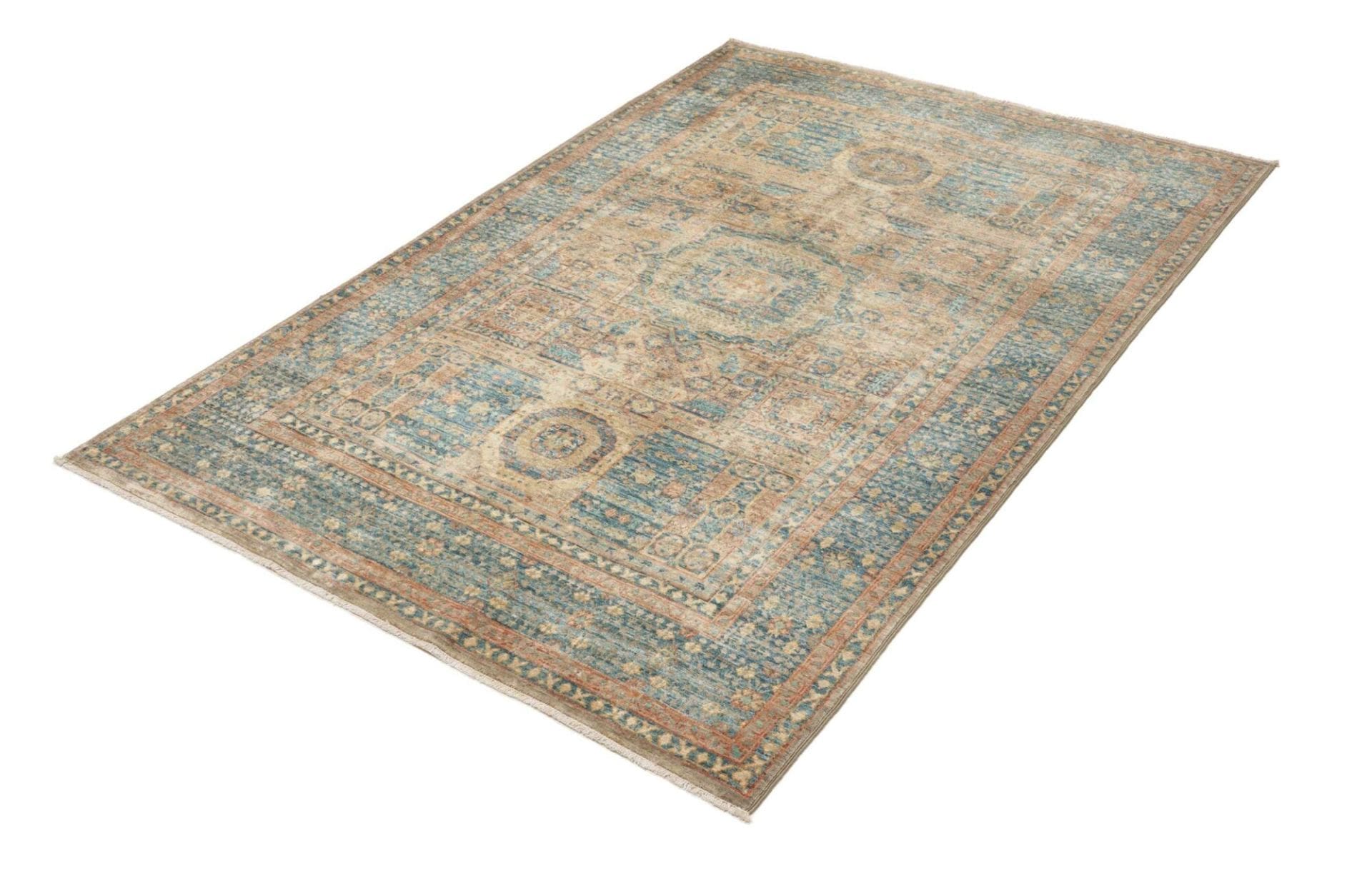 Mamluk Orientteppich aus Pakistan, 125 × 183 cm