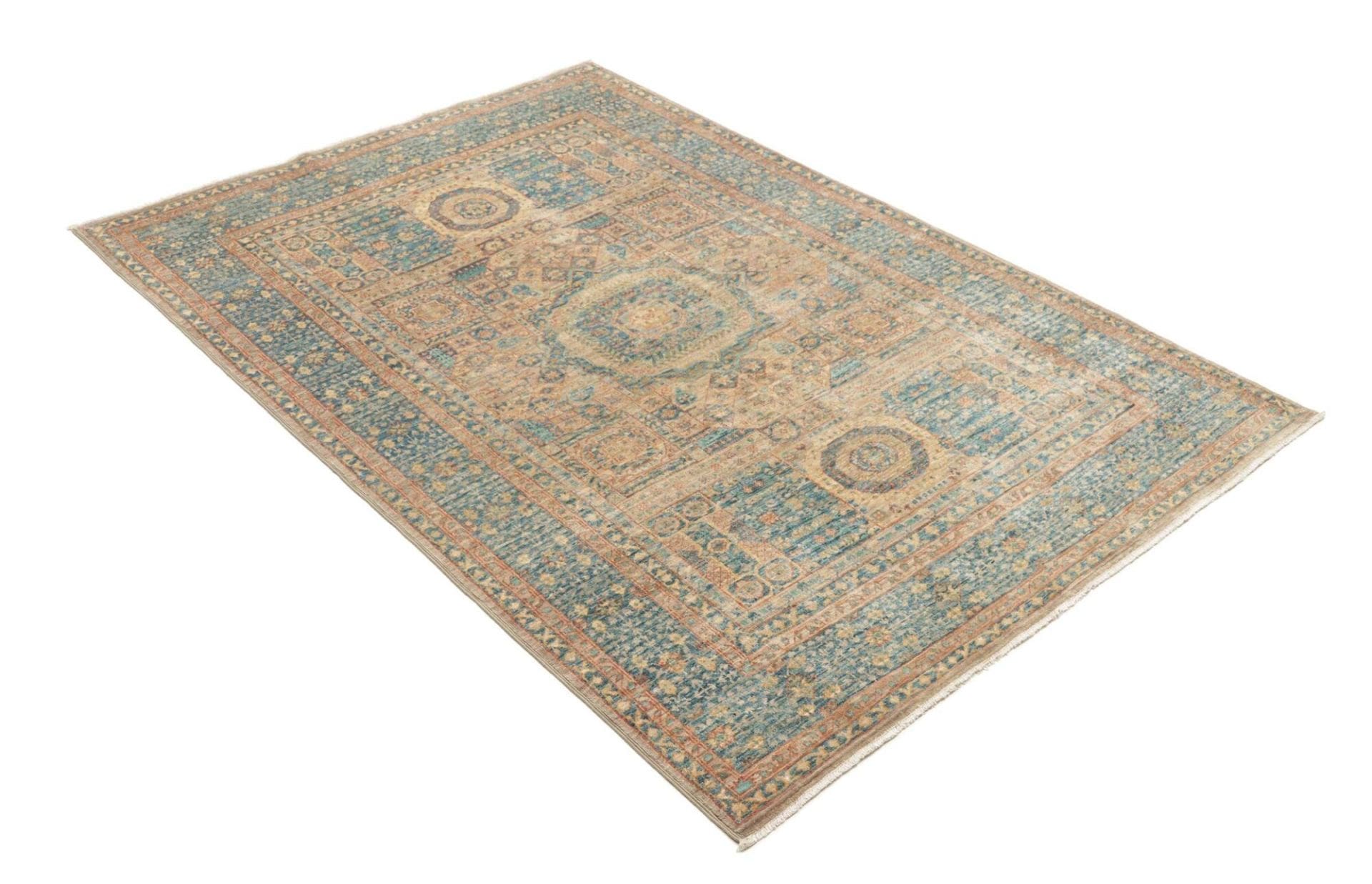Mamluk Orientteppich aus Pakistan, 125 × 183 cm