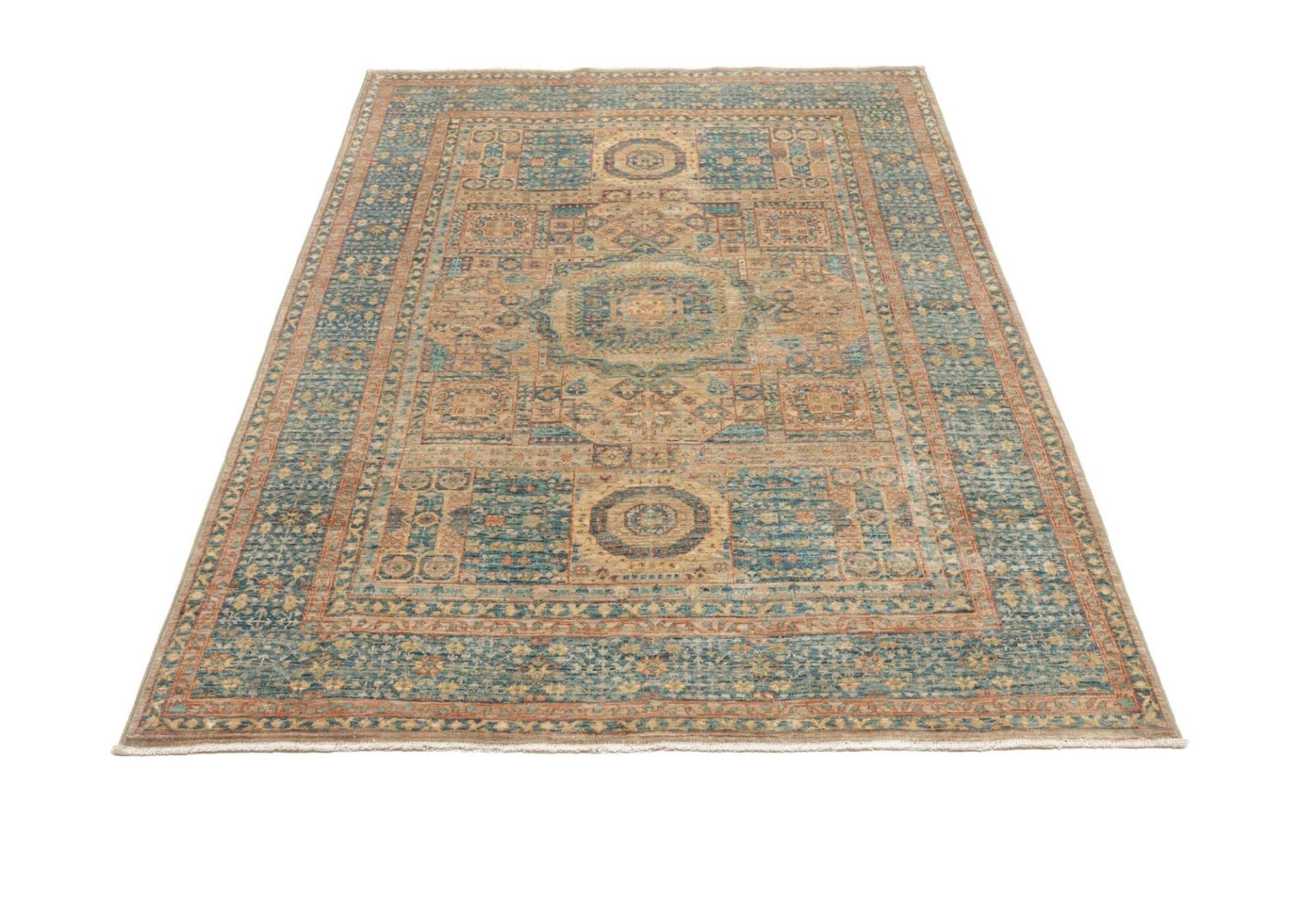 Mamluk Orientteppich aus Pakistan, 125 × 183 cm