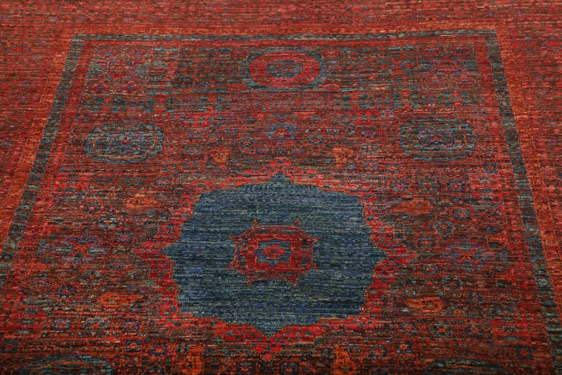 Handgeknüpfter Mamluk Orientteppich, 155 × 200 cm, Wolle
