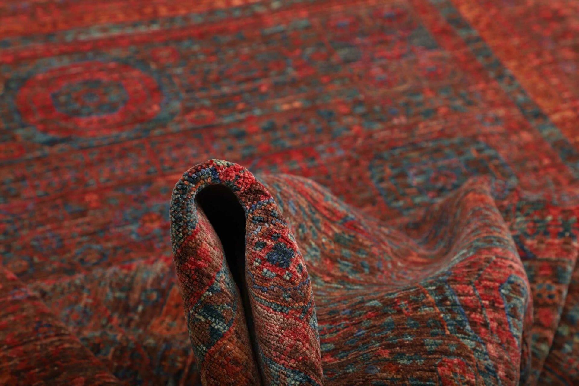 Handgeknüpfter Mamluk Orientteppich, 155 × 200 cm, Wolle