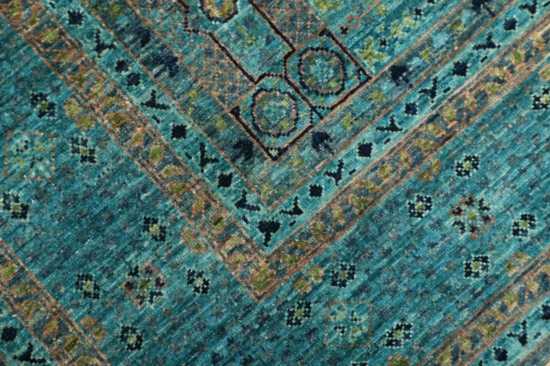 Mamluk Orientteppich aus Pakistan, 132 × 186 cm