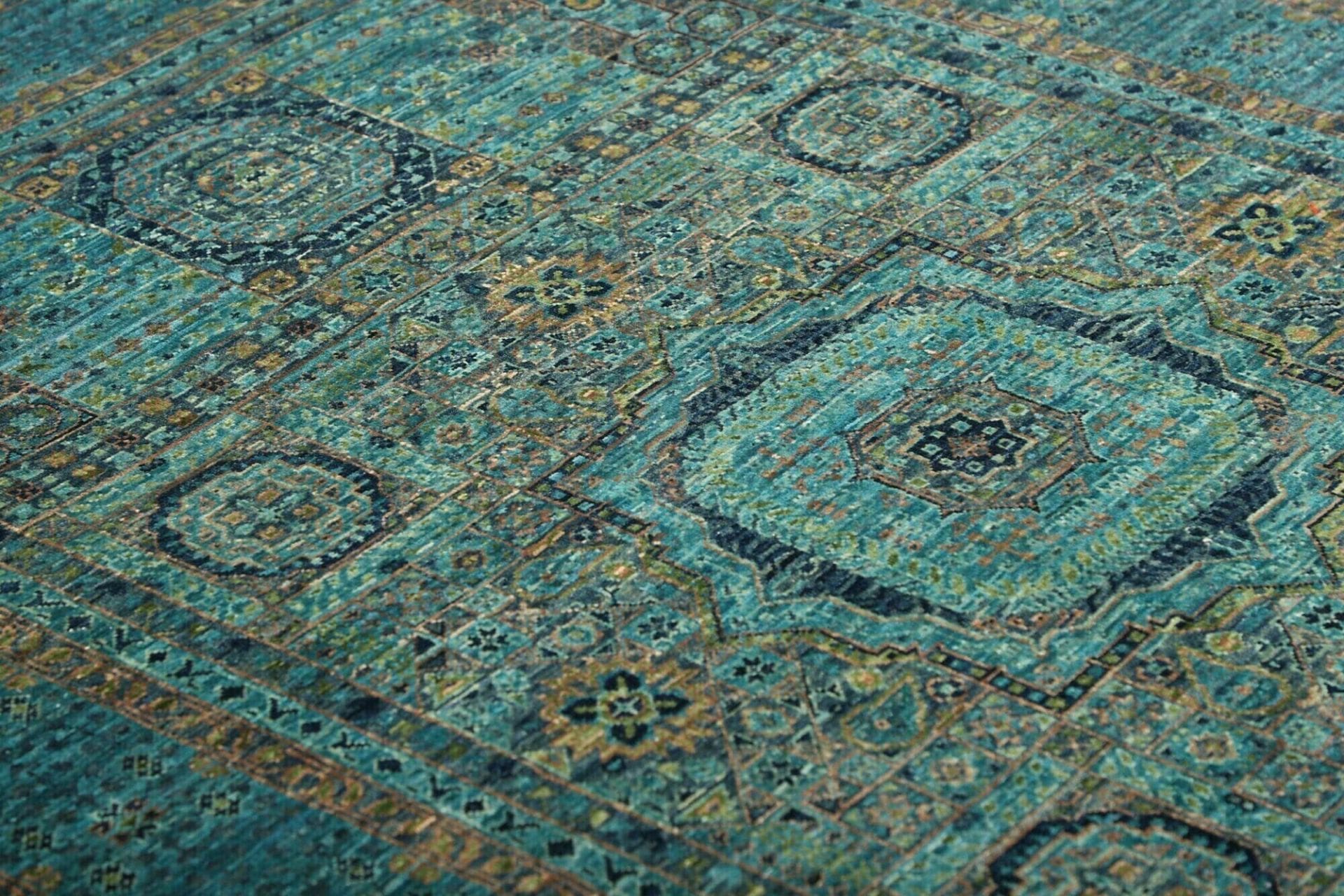 Mamluk Orientteppich aus Pakistan, 132 × 186 cm