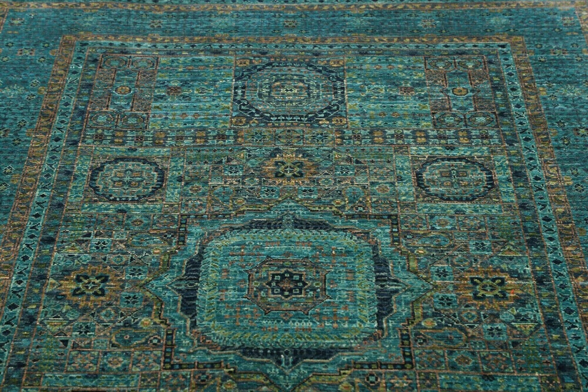 Mamluk Orientteppich aus Pakistan, 132 × 186 cm