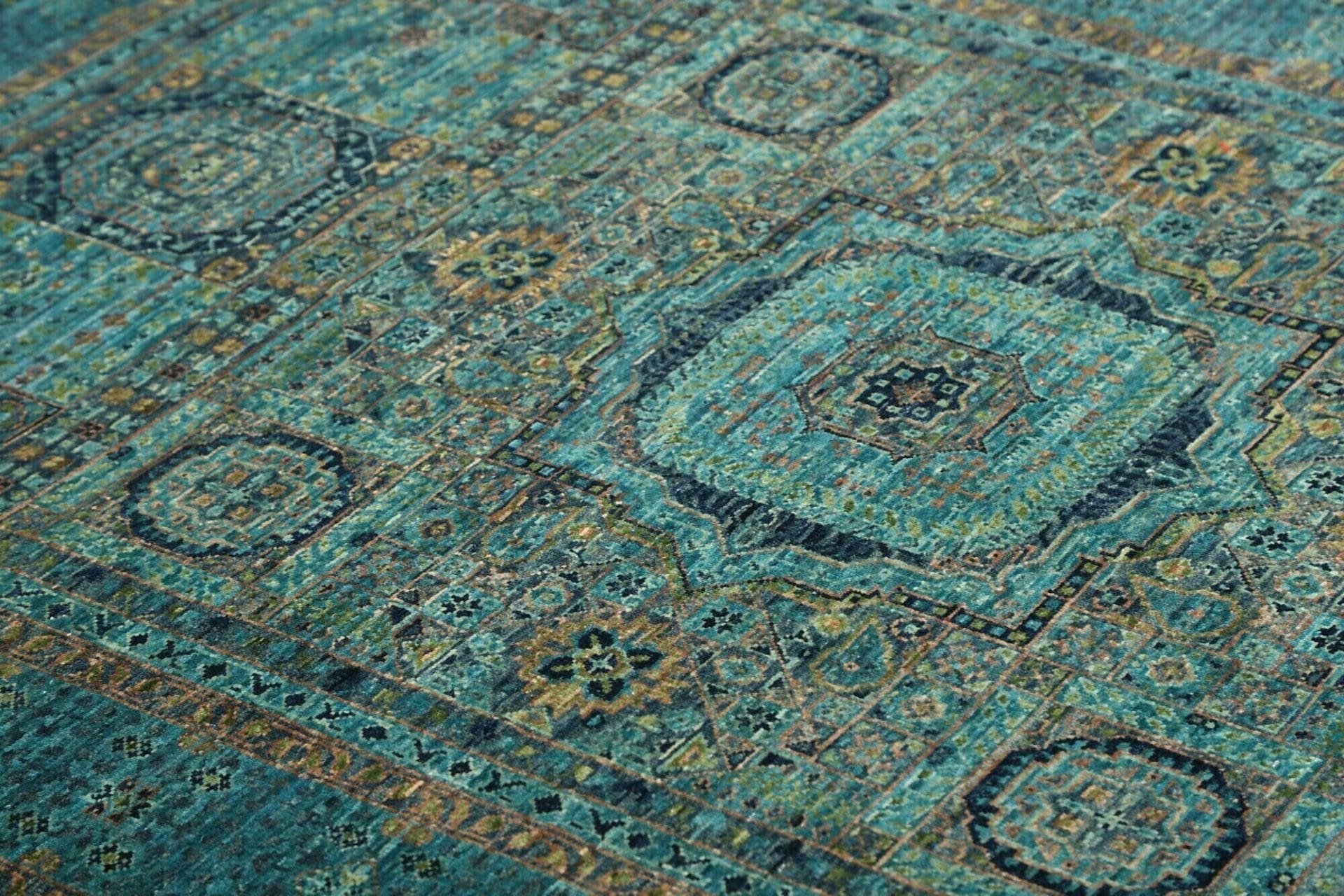 Mamluk Orientteppich aus Pakistan, 132 × 186 cm