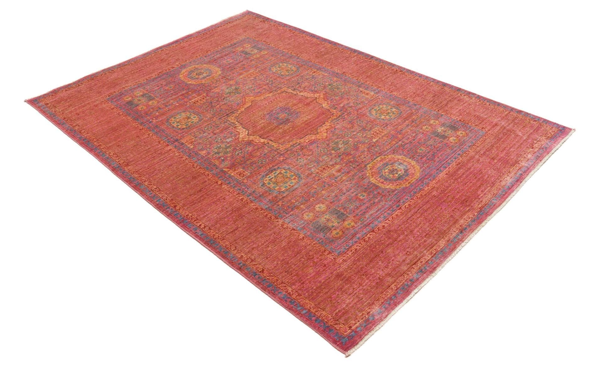 Handgeknüpfter Mamluk Orientteppich 149 × 204 cm