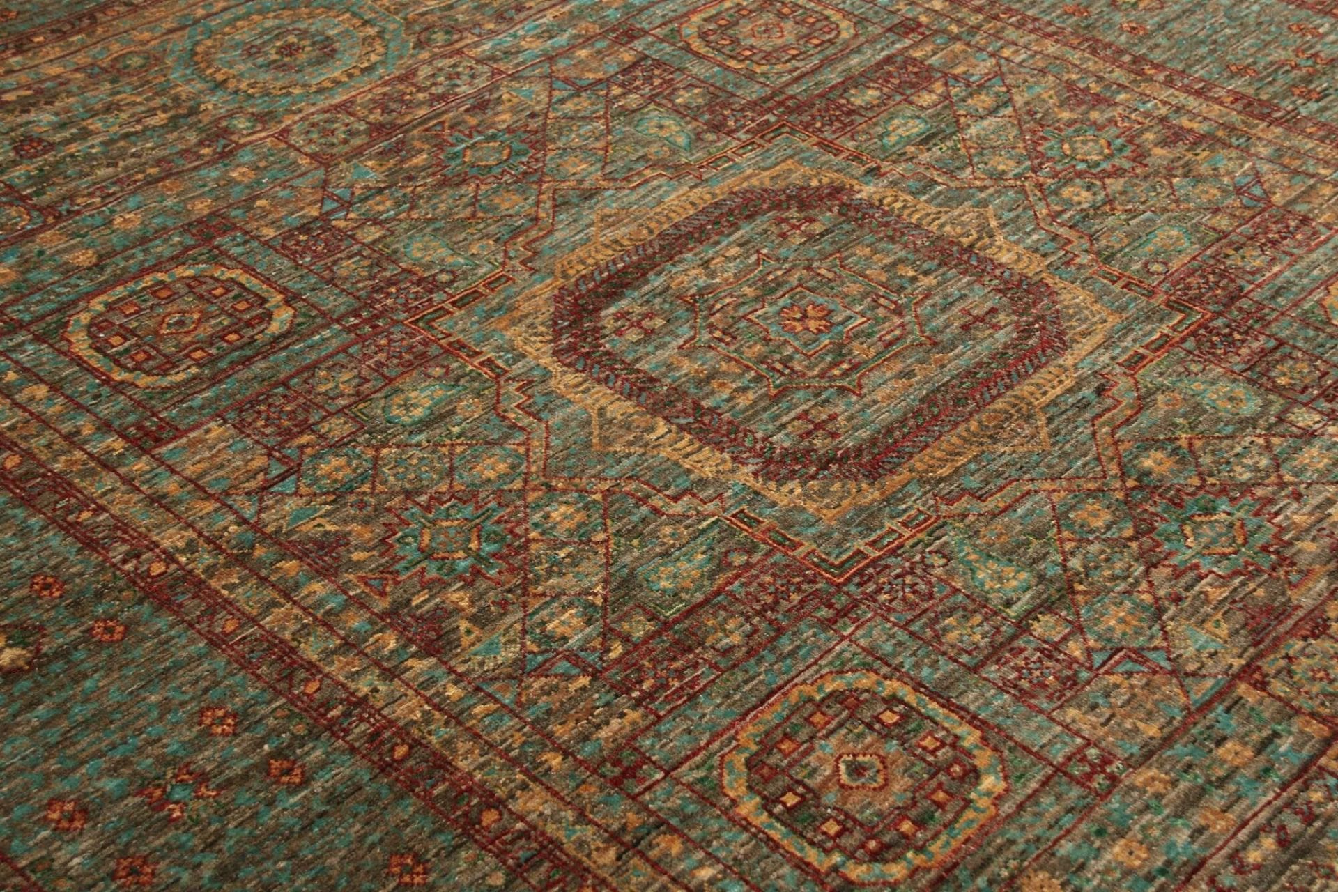 Mamluk Orientteppich aus Pakistan, 156 × 207 cm