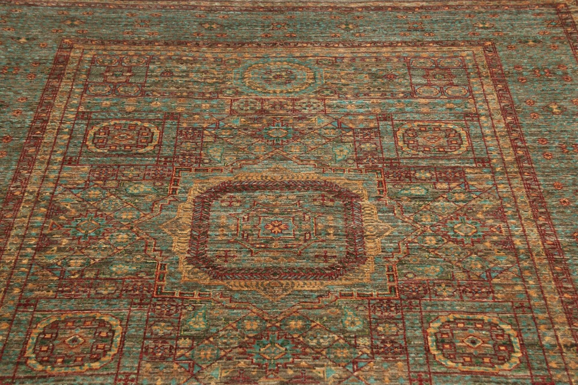 Mamluk Orientteppich aus Pakistan, 156 × 207 cm