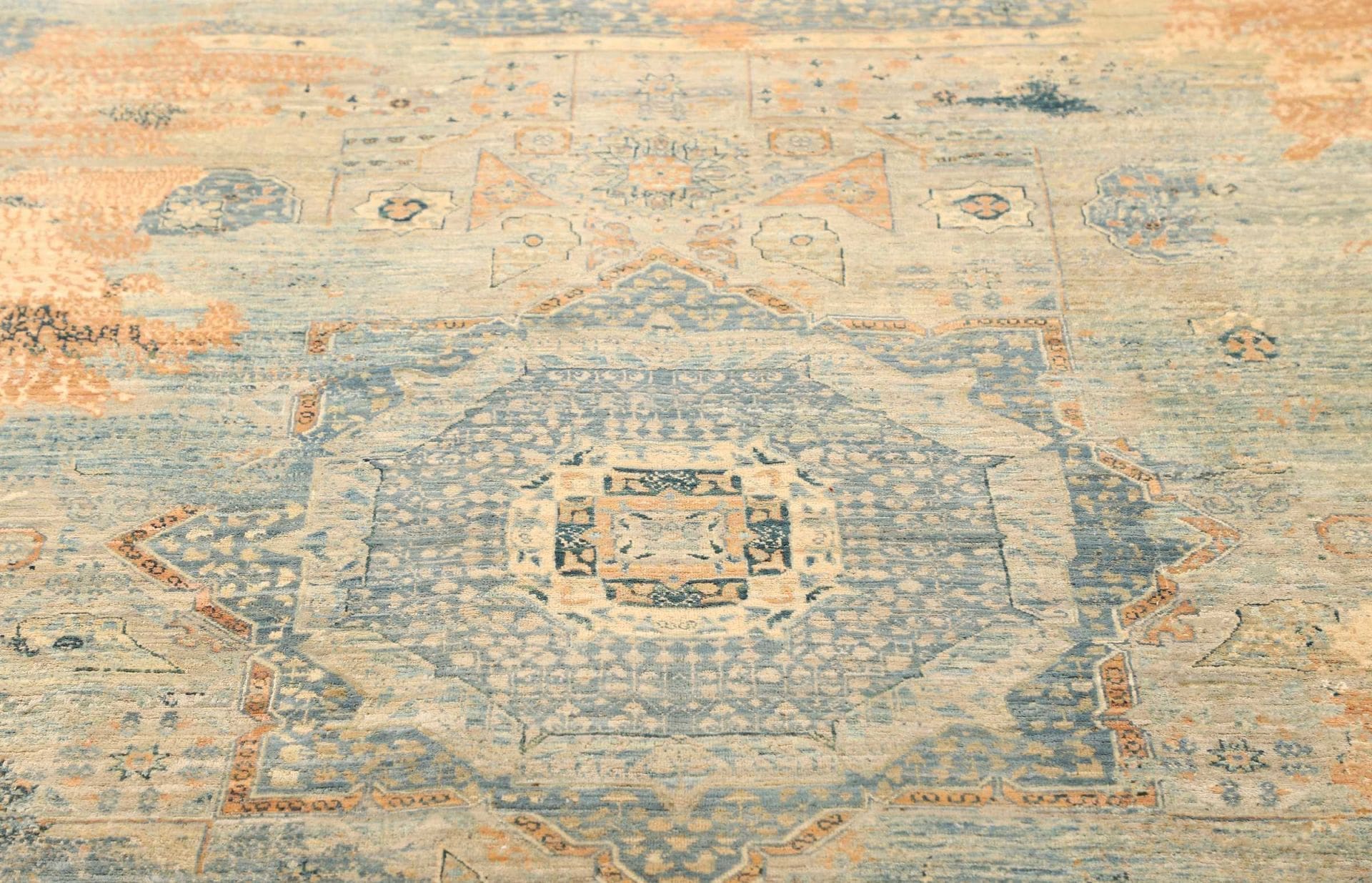 Mamluk Orientteppich 153 × 202 cm aus Wolle, handgeknüpft