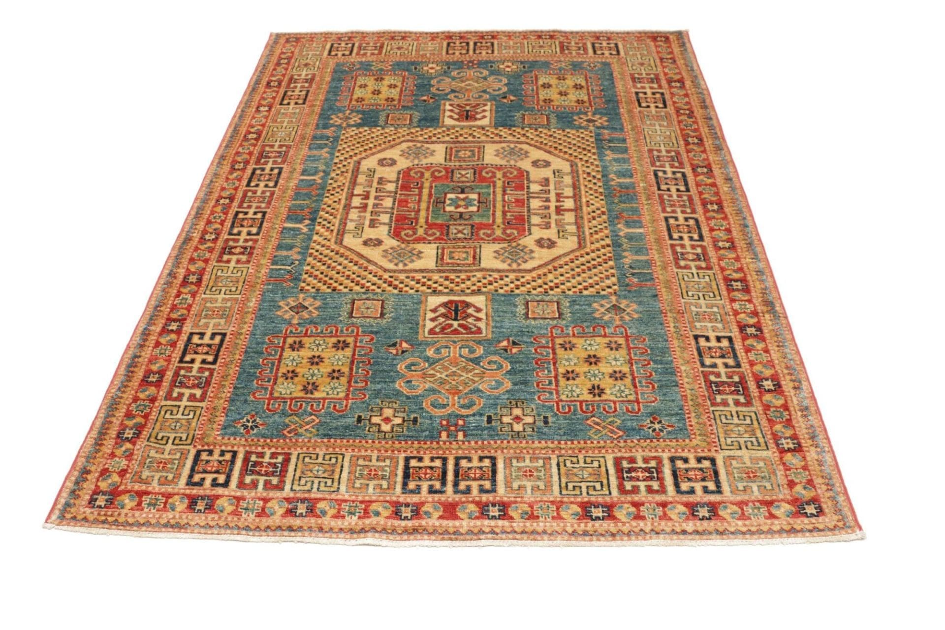 Handgeknüpfter Kazak Orientteppich, 146 × 195 cm, Wolle