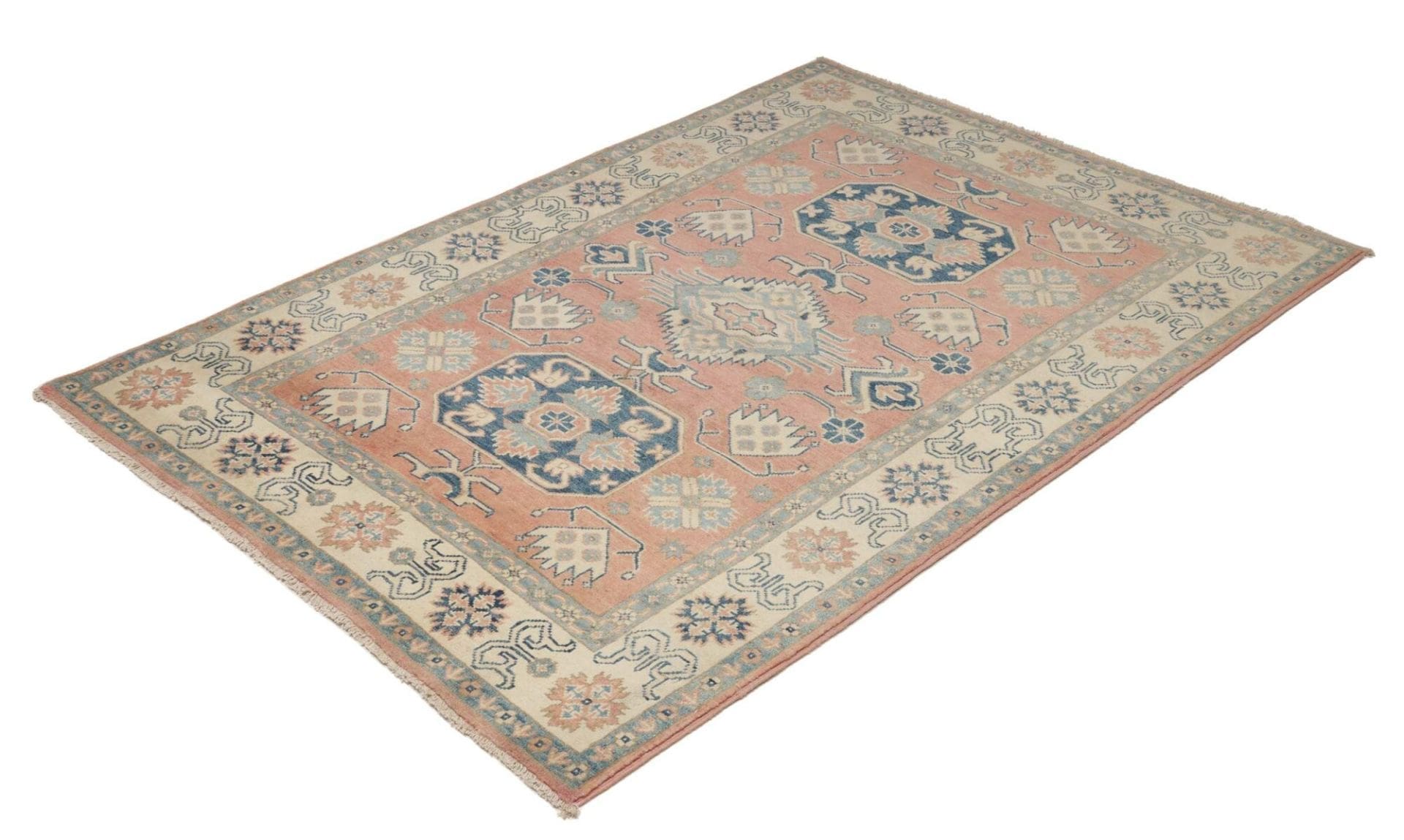 Kazak Orientteppich aus Pakistan, 124 × 179 cm