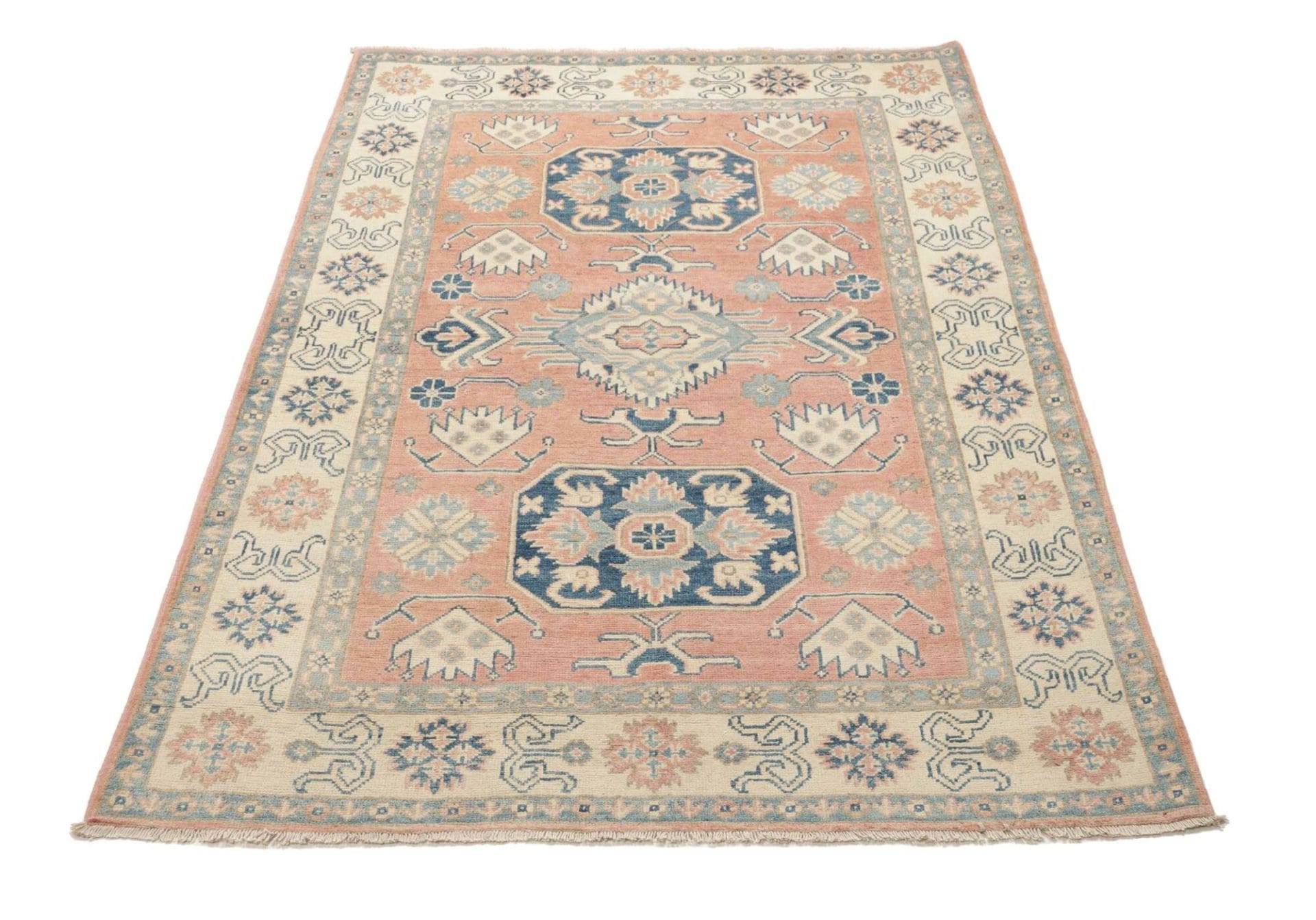 Kazak Orientteppich aus Pakistan, 124 × 179 cm