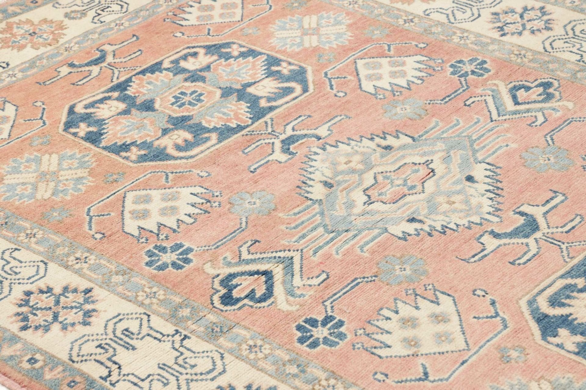 Kazak Orientteppich aus Pakistan, 124 × 179 cm