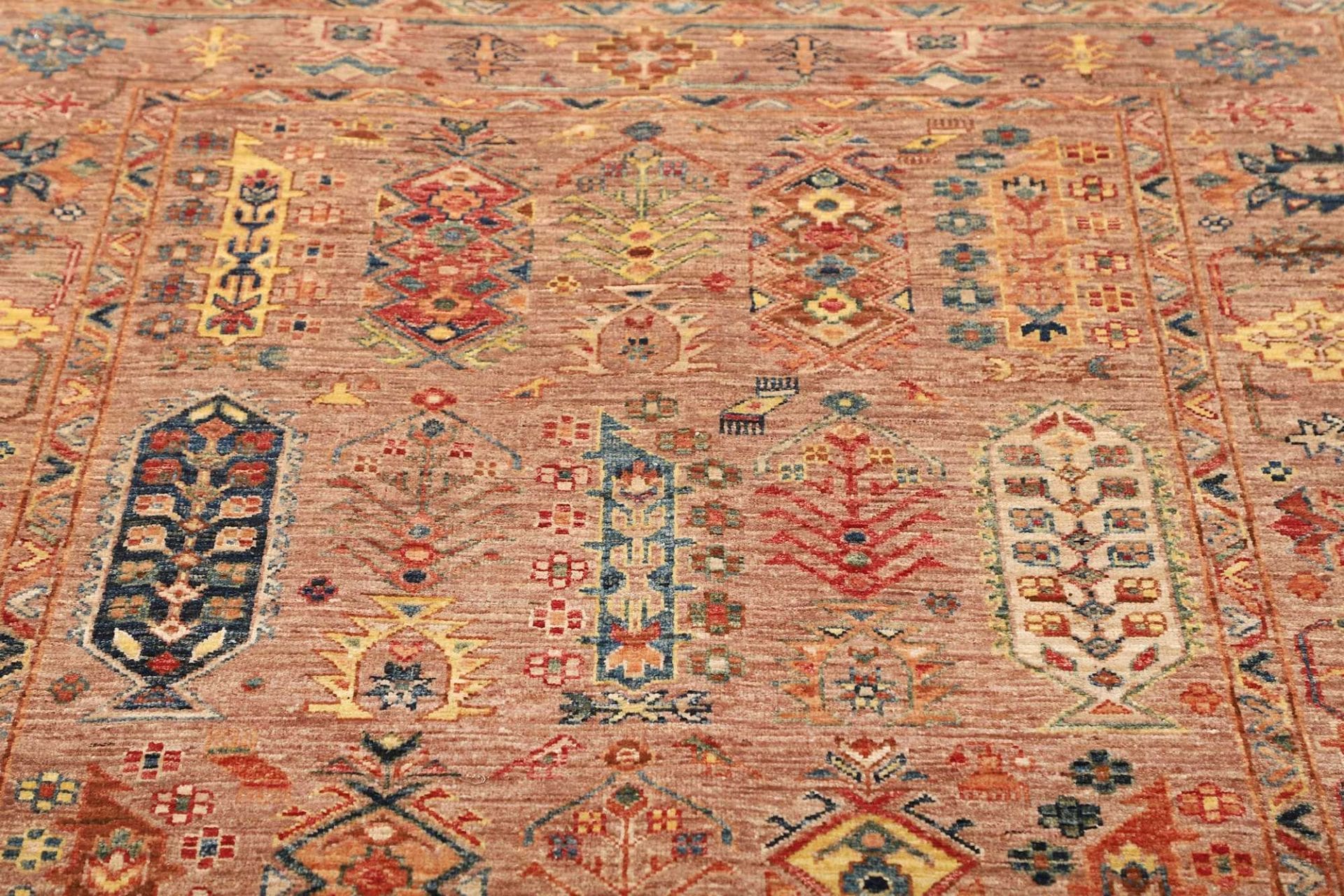Samarkand Orientteppich 126 × 188 cm aus Wolle, handgeknüpft