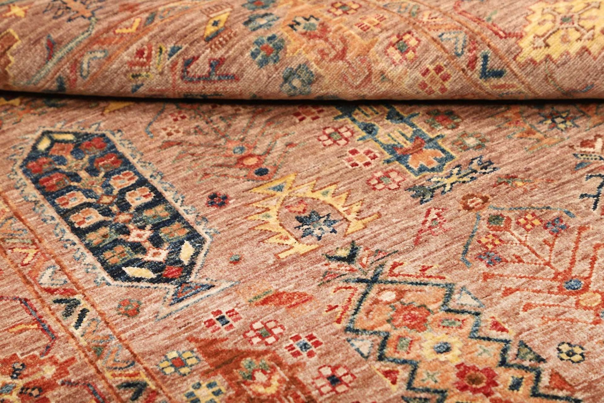 Samarkand Orientteppich 126 × 188 cm aus Wolle, handgeknüpft