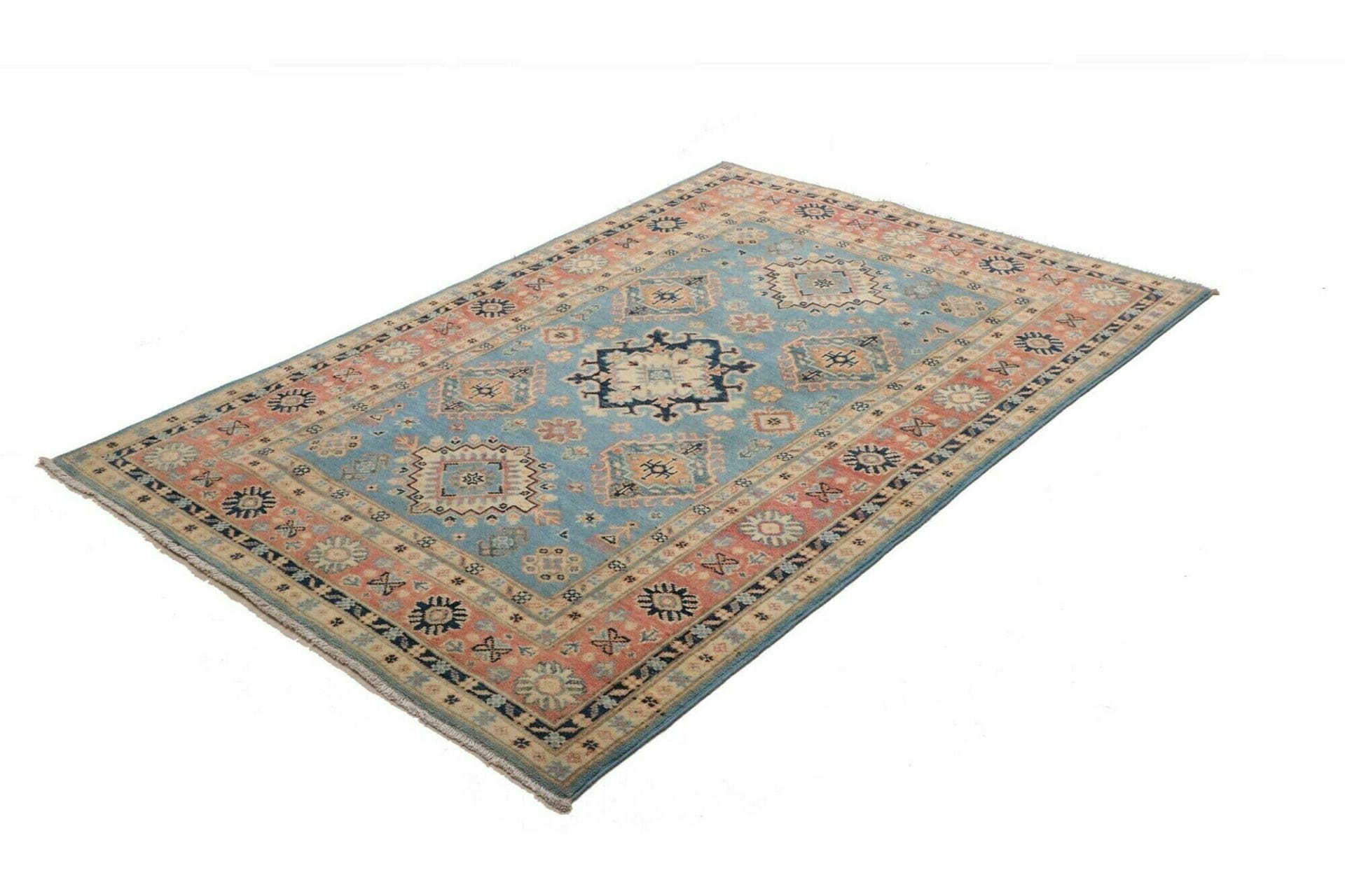 Handgeknüpfter Kazak Orientteppich, 123 × 176 cm, Wolle