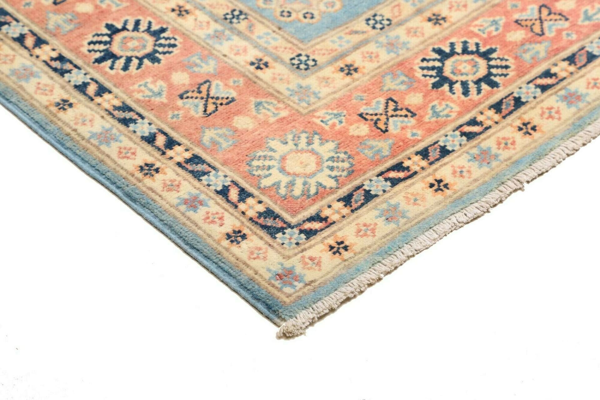 Handgeknüpfter Kazak Orientteppich, 123 × 176 cm, Wolle