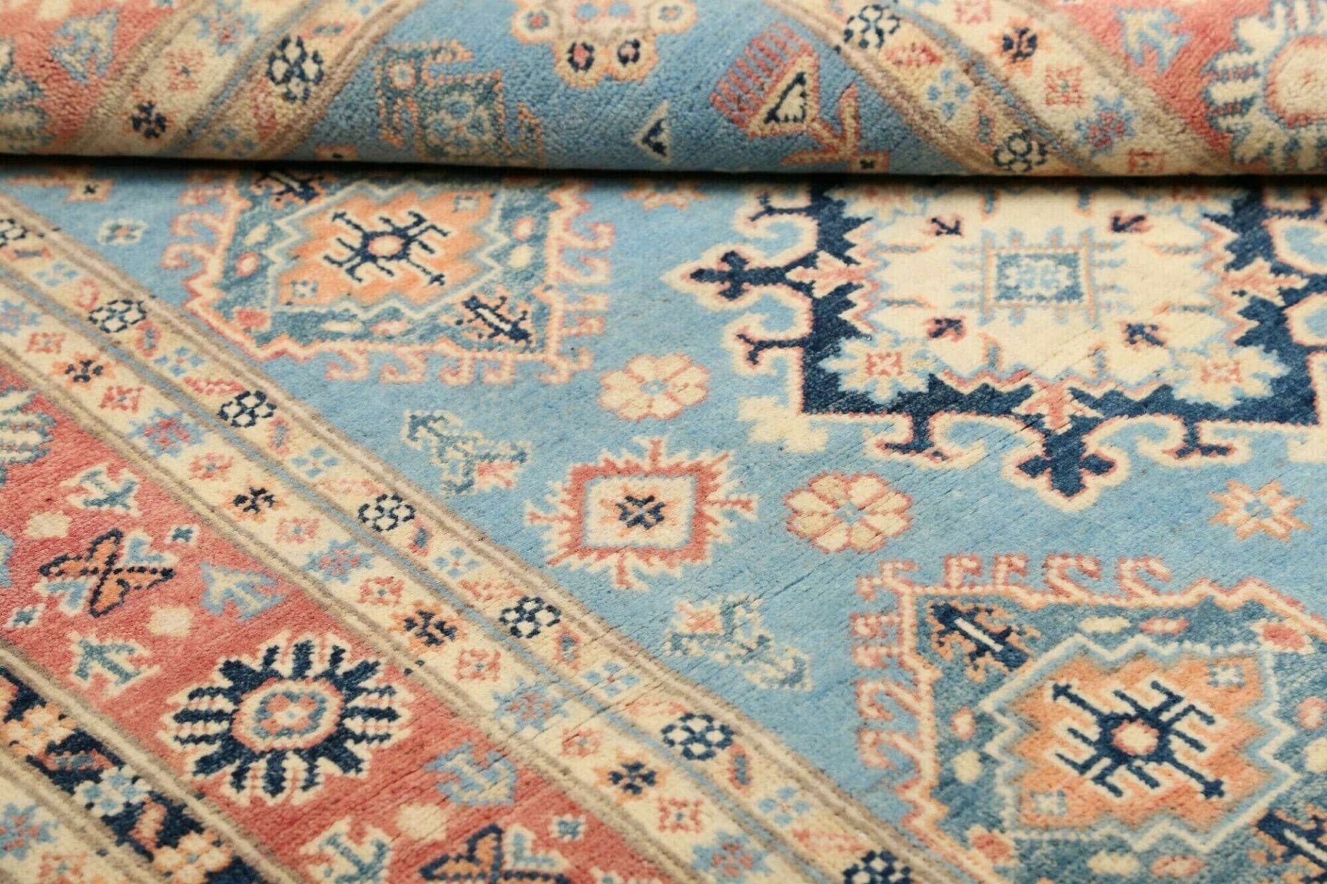 Handgeknüpfter Kazak Orientteppich, 123 × 176 cm, Wolle
