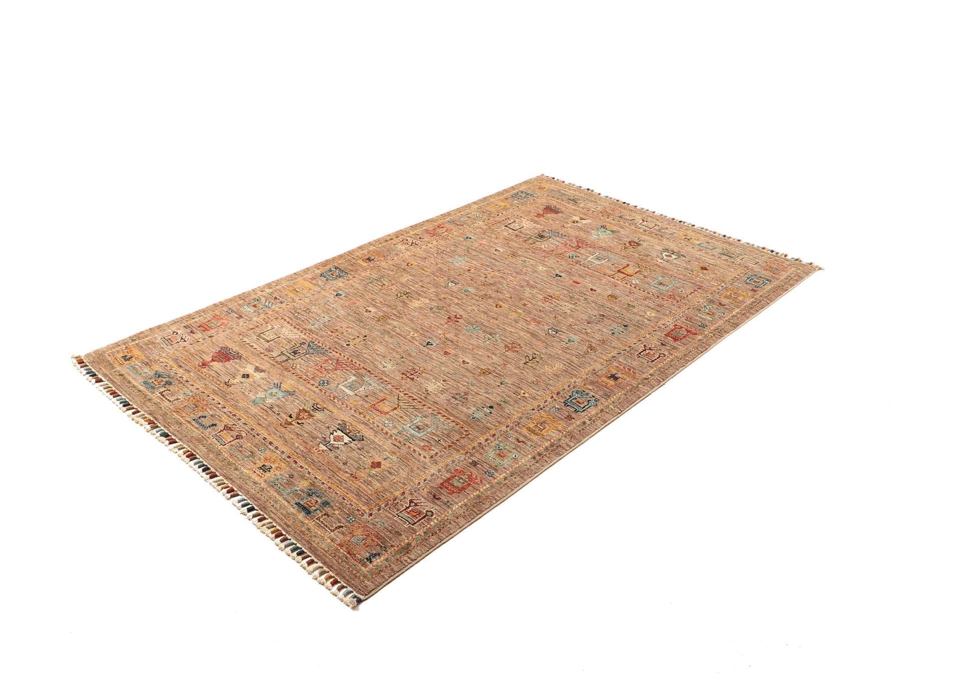 Handgeknüpfter Samarkand Orientteppich 125 × 193 cm
