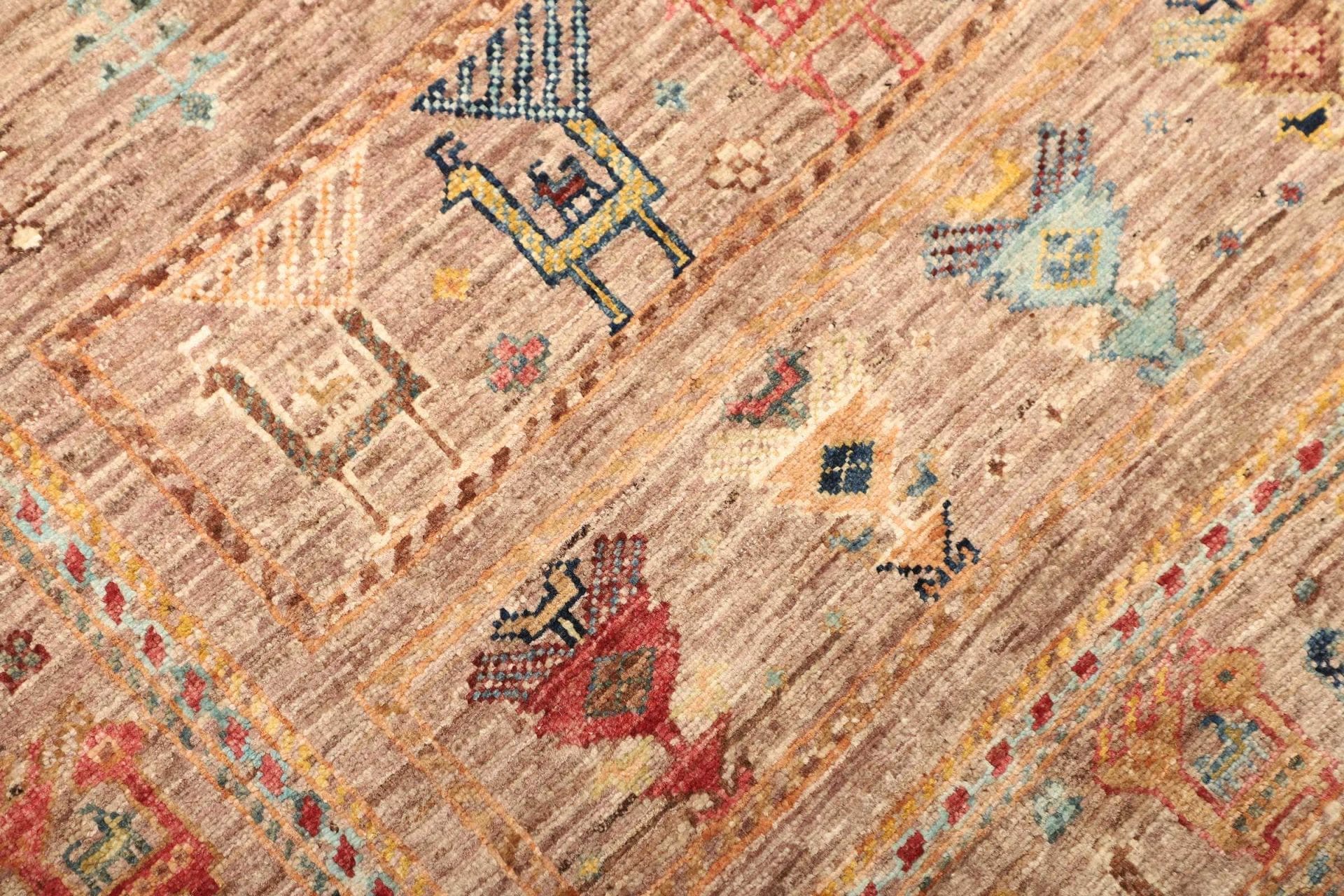 Handgeknüpfter Samarkand Orientteppich 125 × 193 cm