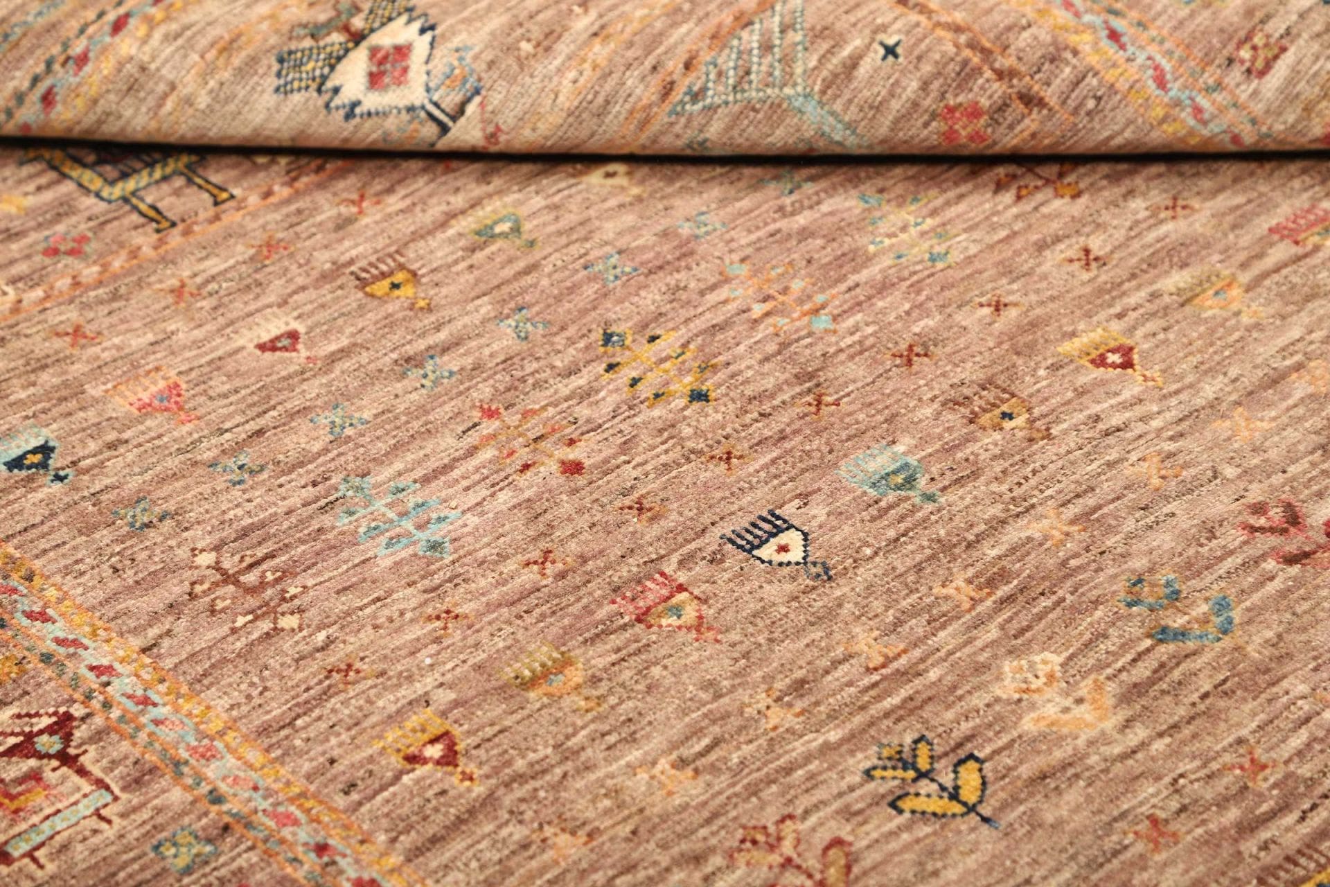 Handgeknüpfter Samarkand Orientteppich 125 × 193 cm