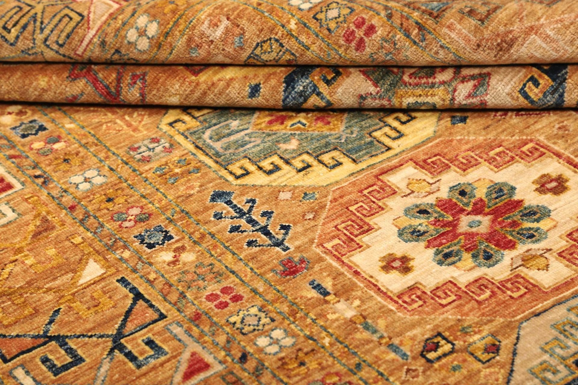 Handgeknüpfter Samarkand Orientteppich, 155 × 198 cm, Wolle