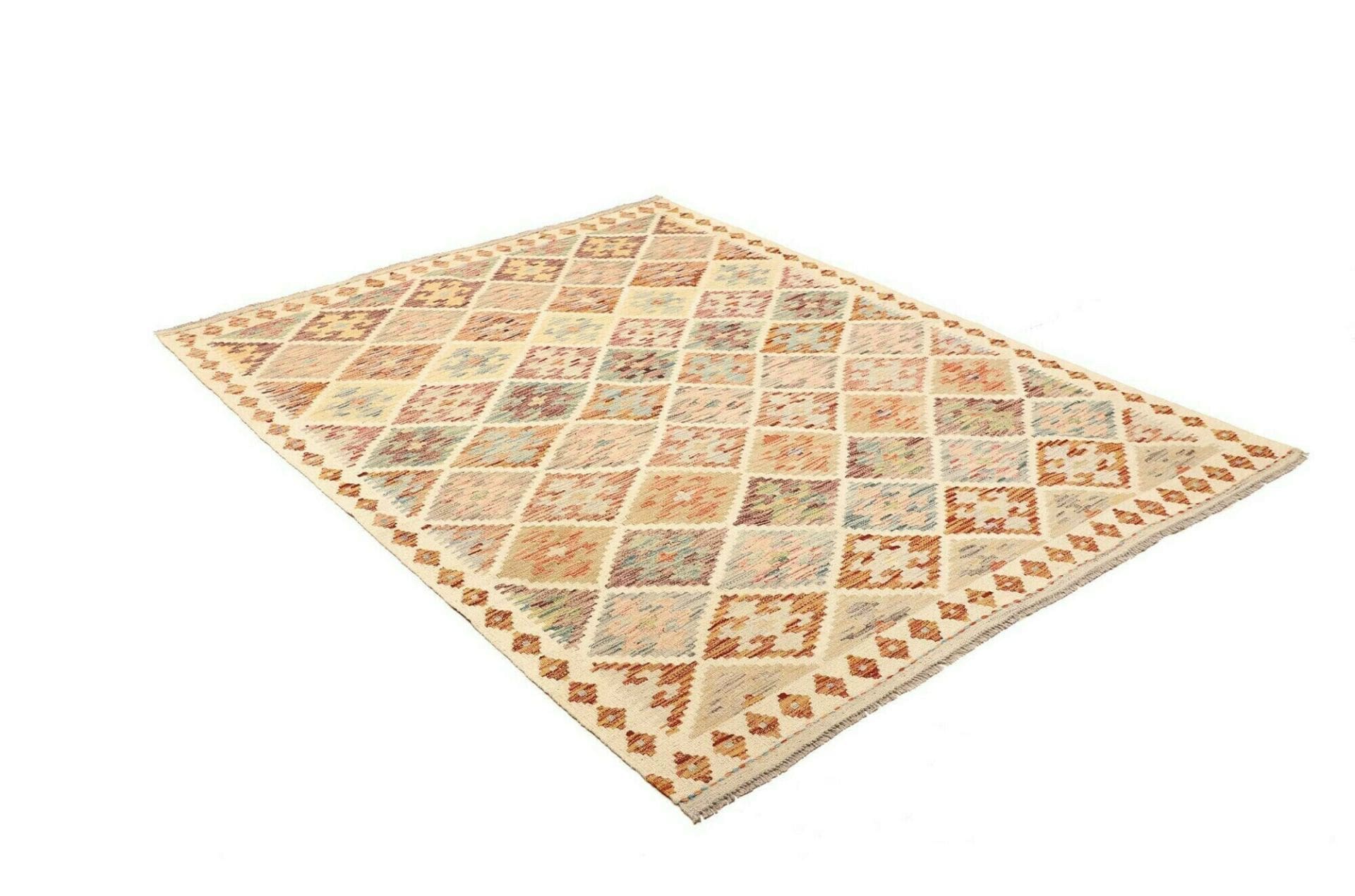 Handgewebter Kelim, 151 × 196 cm, Wolle