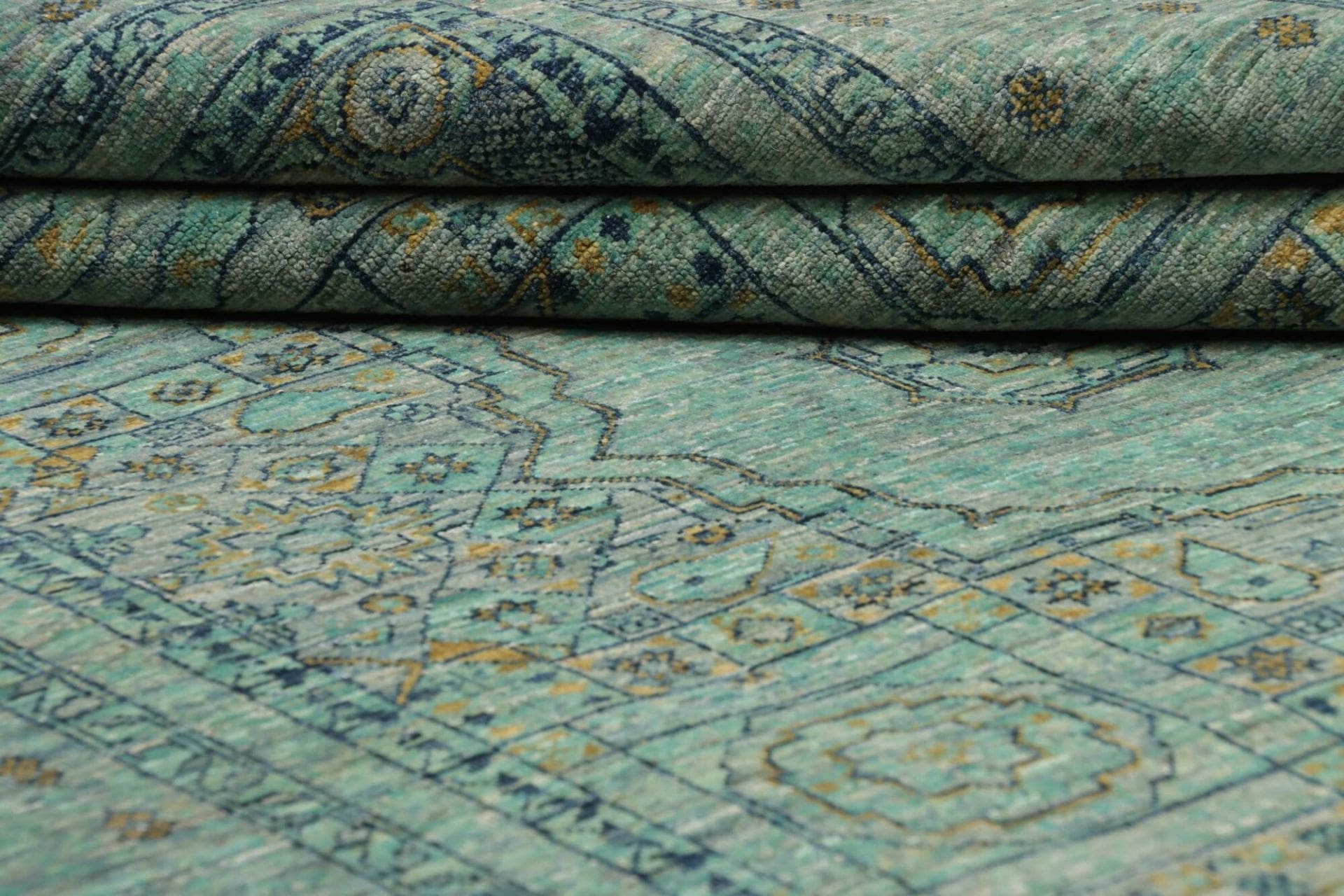 Mamluk Orientteppich 131 × 178 cm aus Wolle, handgeknüpft