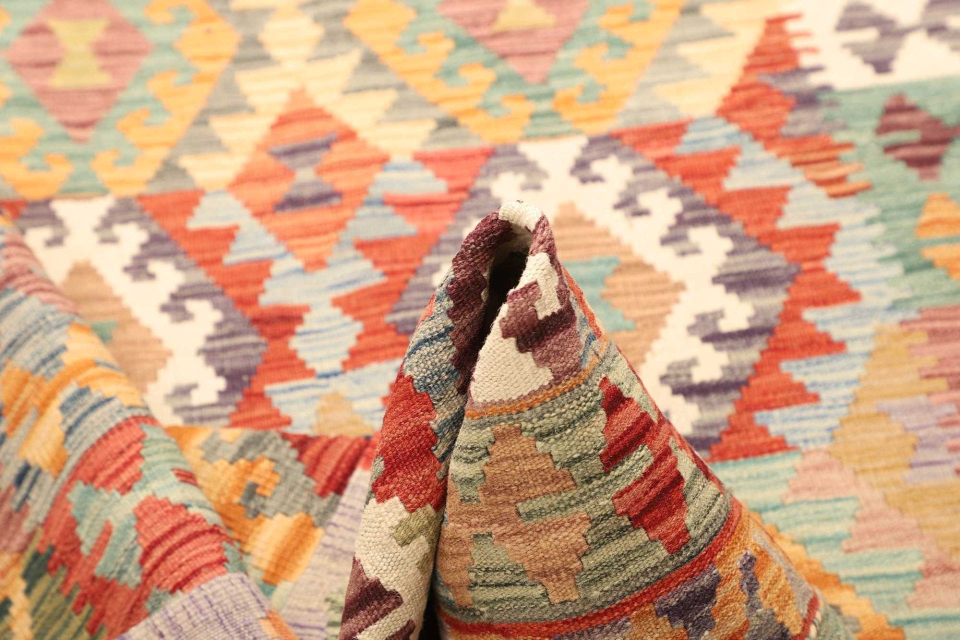 Kelim aus Pakistan, 132 × 178 cm