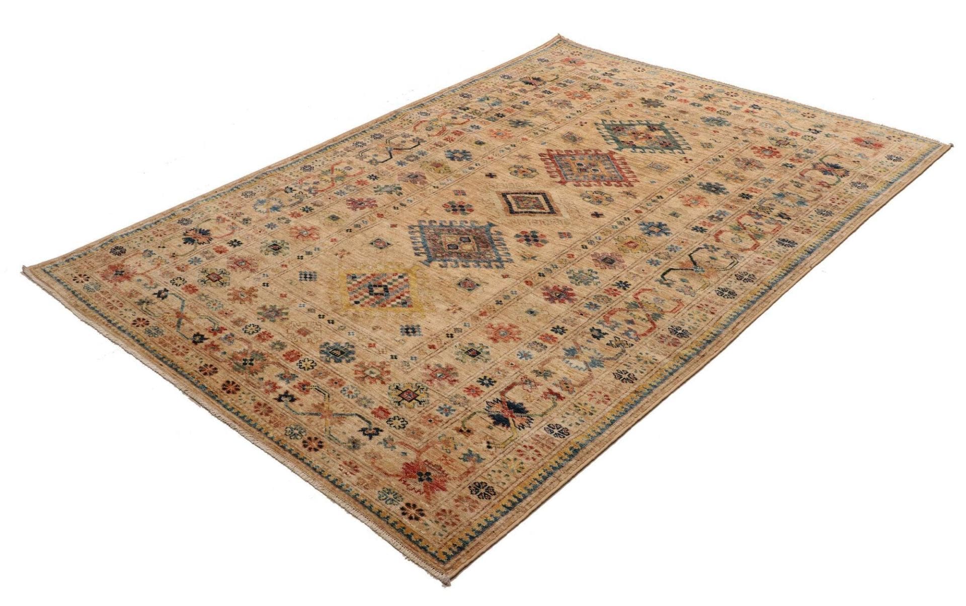 Handgeknüpfter Kazak Orientteppich 153 × 209 cm