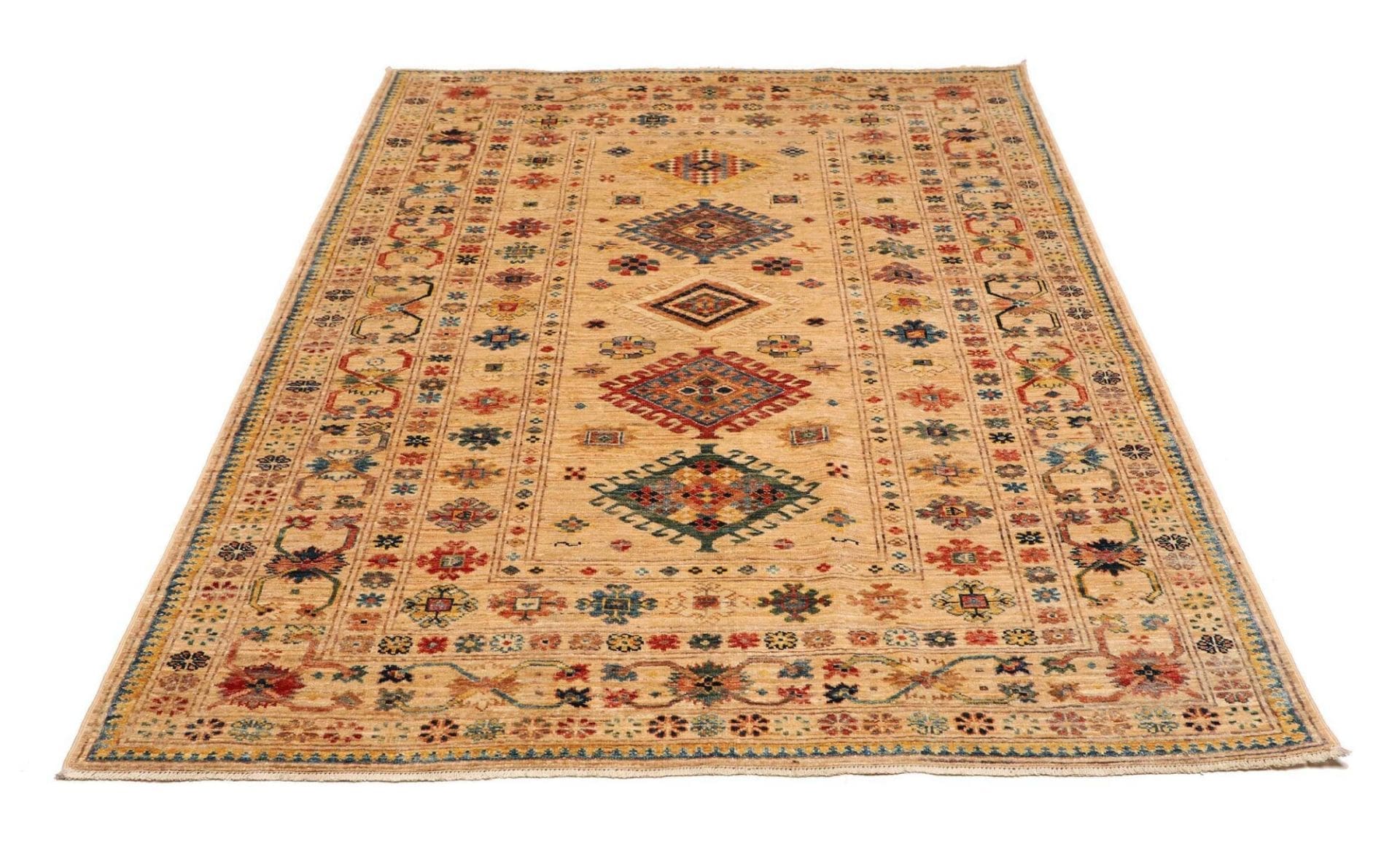 Handgeknüpfter Kazak Orientteppich 153 × 209 cm
