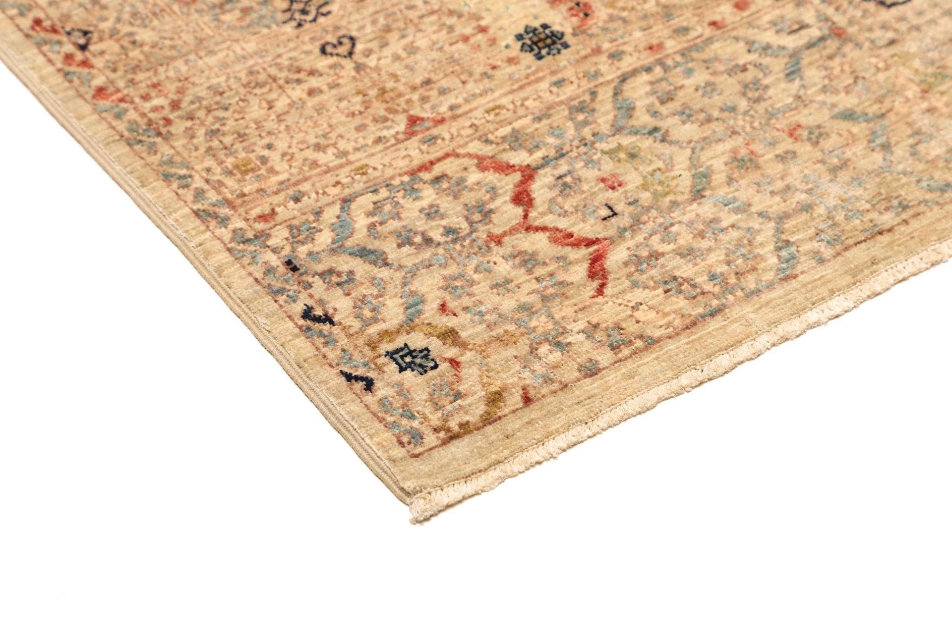 Mamluk Orientteppich 129 × 188 cm aus Wolle, handgeknüpft