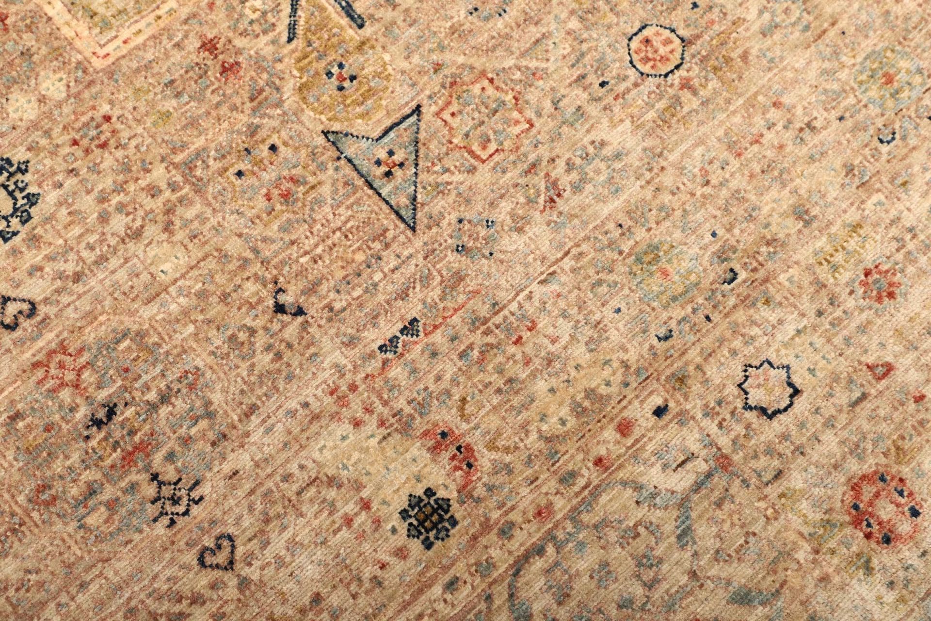 Mamluk Orientteppich 129 × 188 cm aus Wolle, handgeknüpft