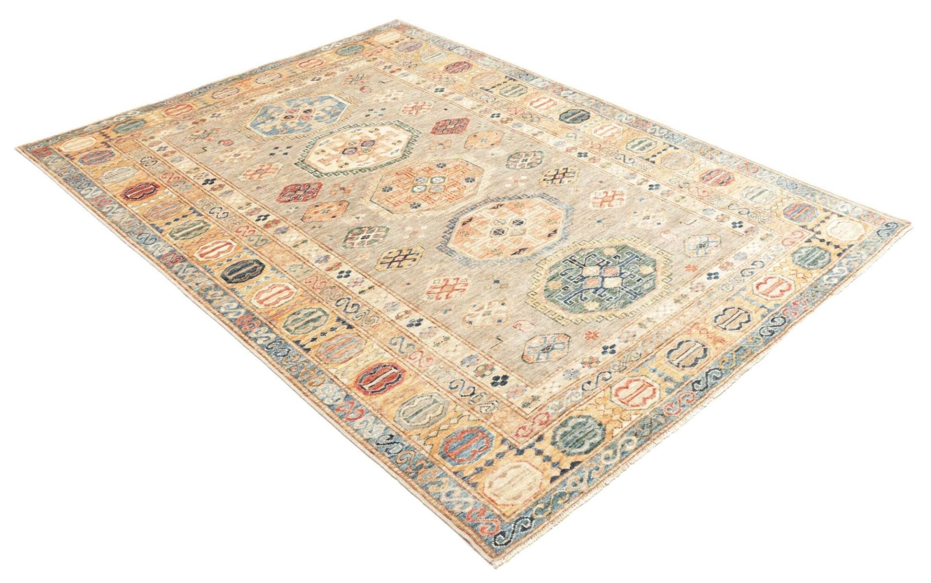 Handgeknüpfter Kazak Orientteppich 154 × 209 cm