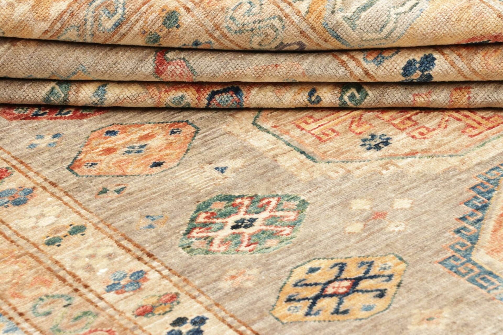 Handgeknüpfter Kazak Orientteppich 154 × 209 cm