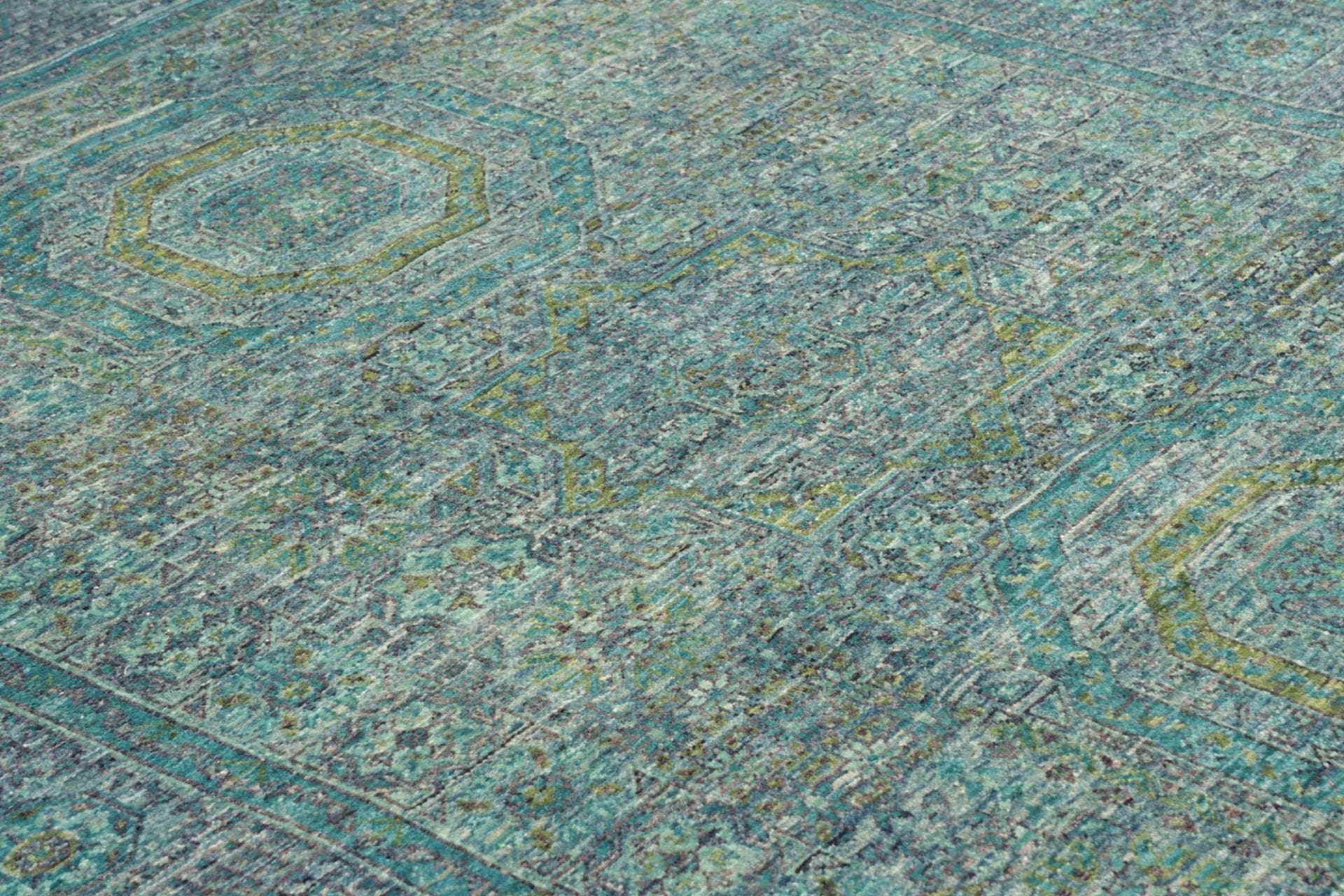Mamluk Orientteppich 153 × 193 cm aus Wolle, handgeknüpft