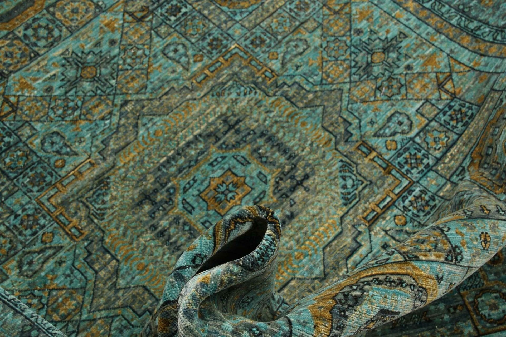 Handgeknüpfter Mamluk Orientteppich 152 × 199 cm