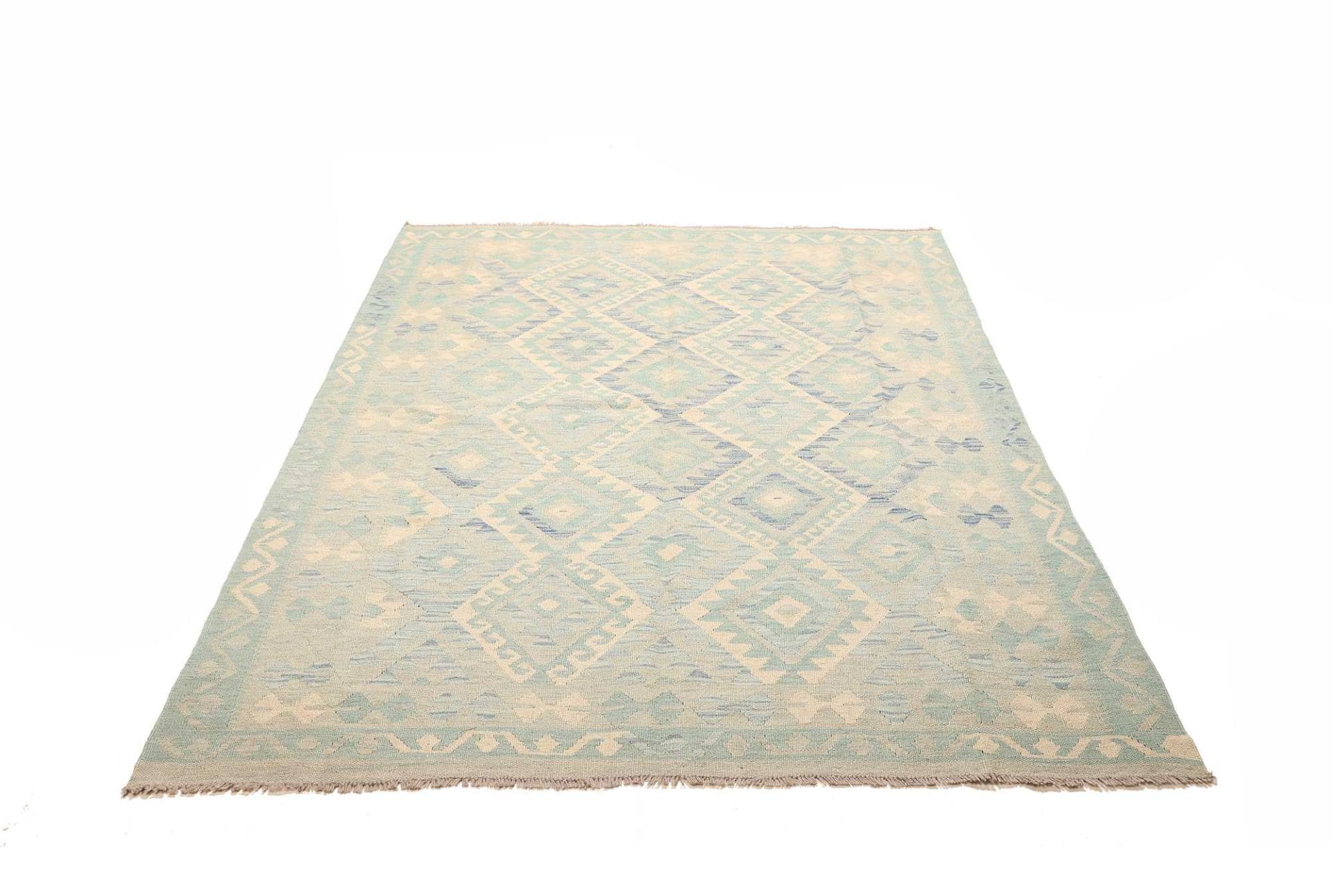 Handgewebter Kelim, 155 × 200 cm, Wolle