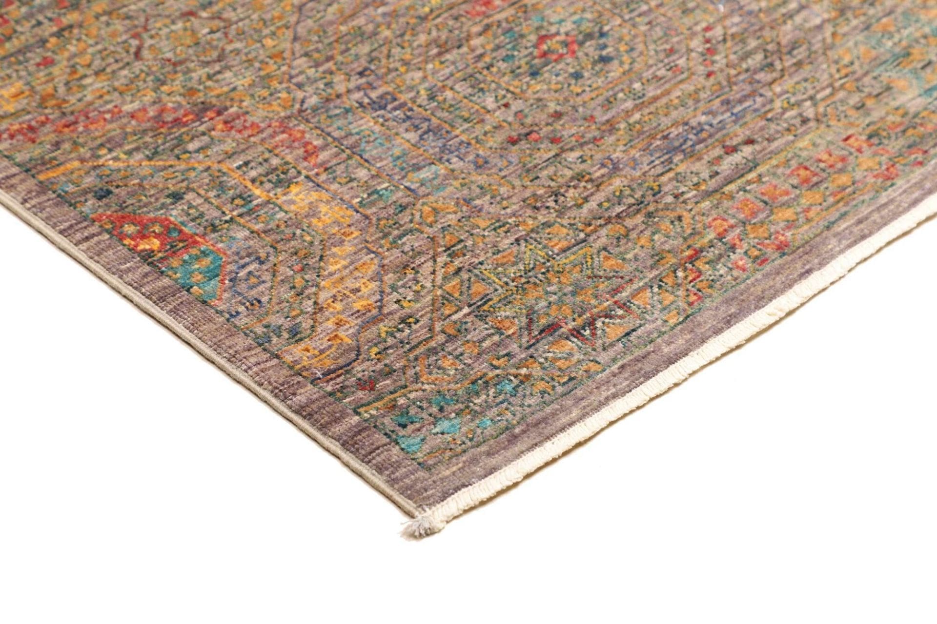 Handgeknüpfter Mamluk Orientteppich, 156 × 202 cm, Wolle
