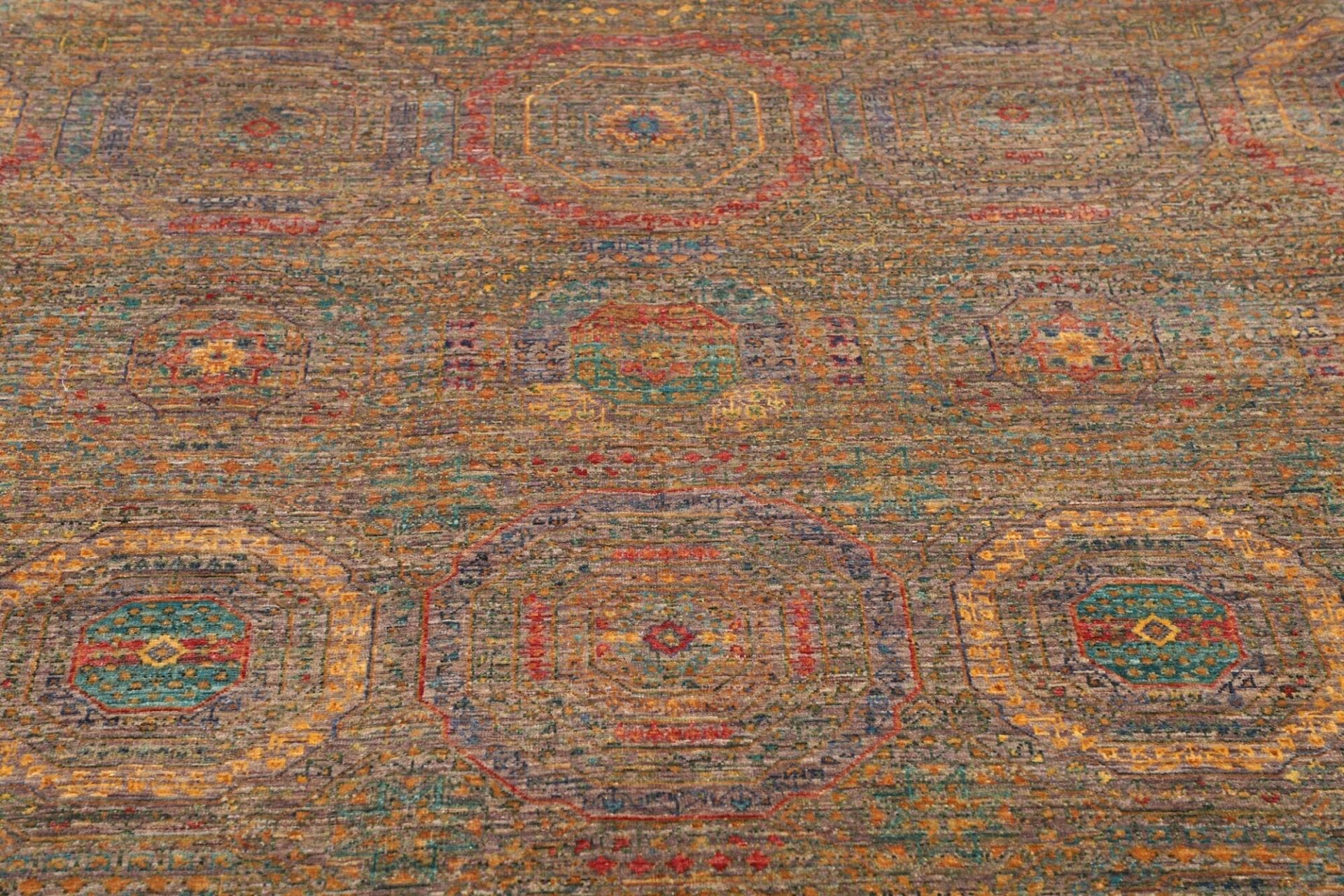 Handgeknüpfter Mamluk Orientteppich, 156 × 202 cm, Wolle