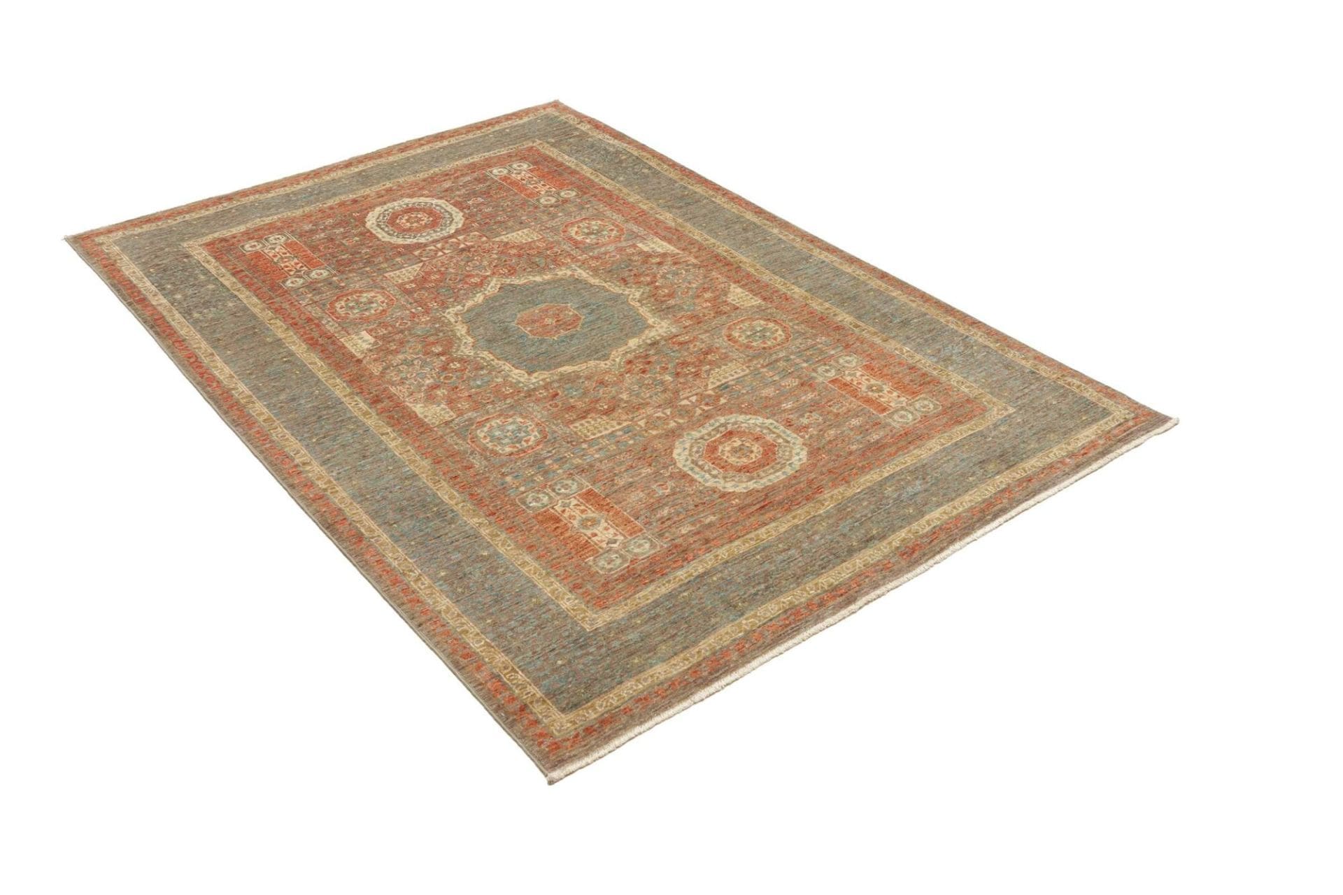 Handgeknüpfter Mamluk Orientteppich 130 × 189 cm