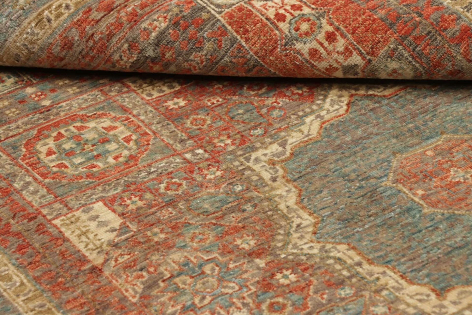 Handgeknüpfter Mamluk Orientteppich 130 × 189 cm