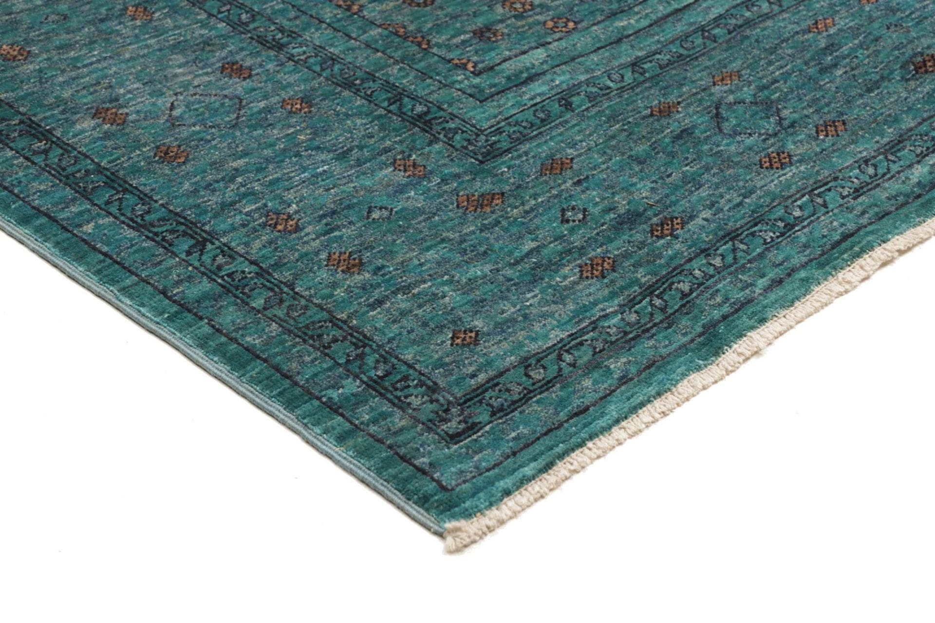 Handgeknüpfter Mamluk Orientteppich, 151 × 189 cm, Wolle