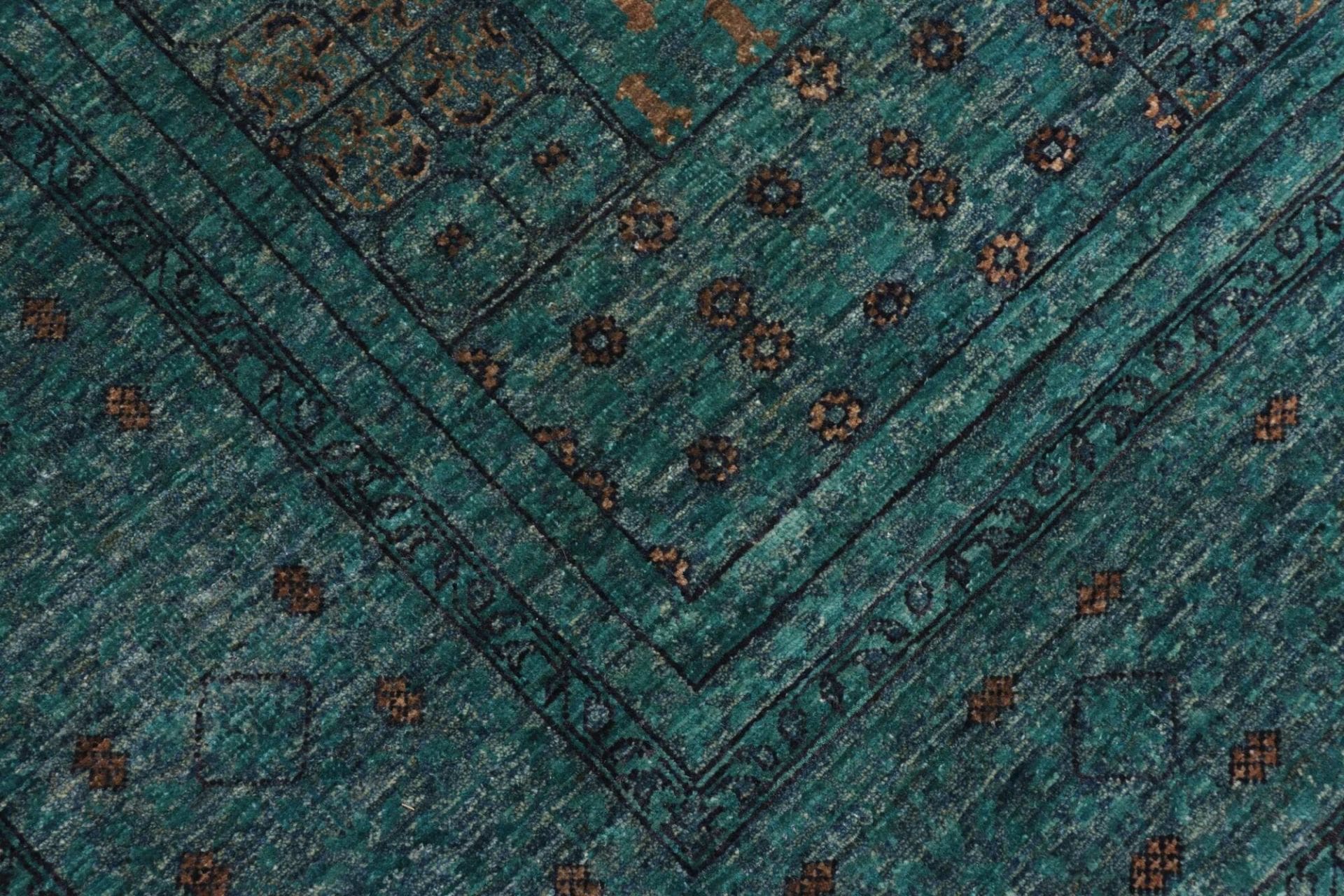 Handgeknüpfter Mamluk Orientteppich, 151 × 189 cm, Wolle