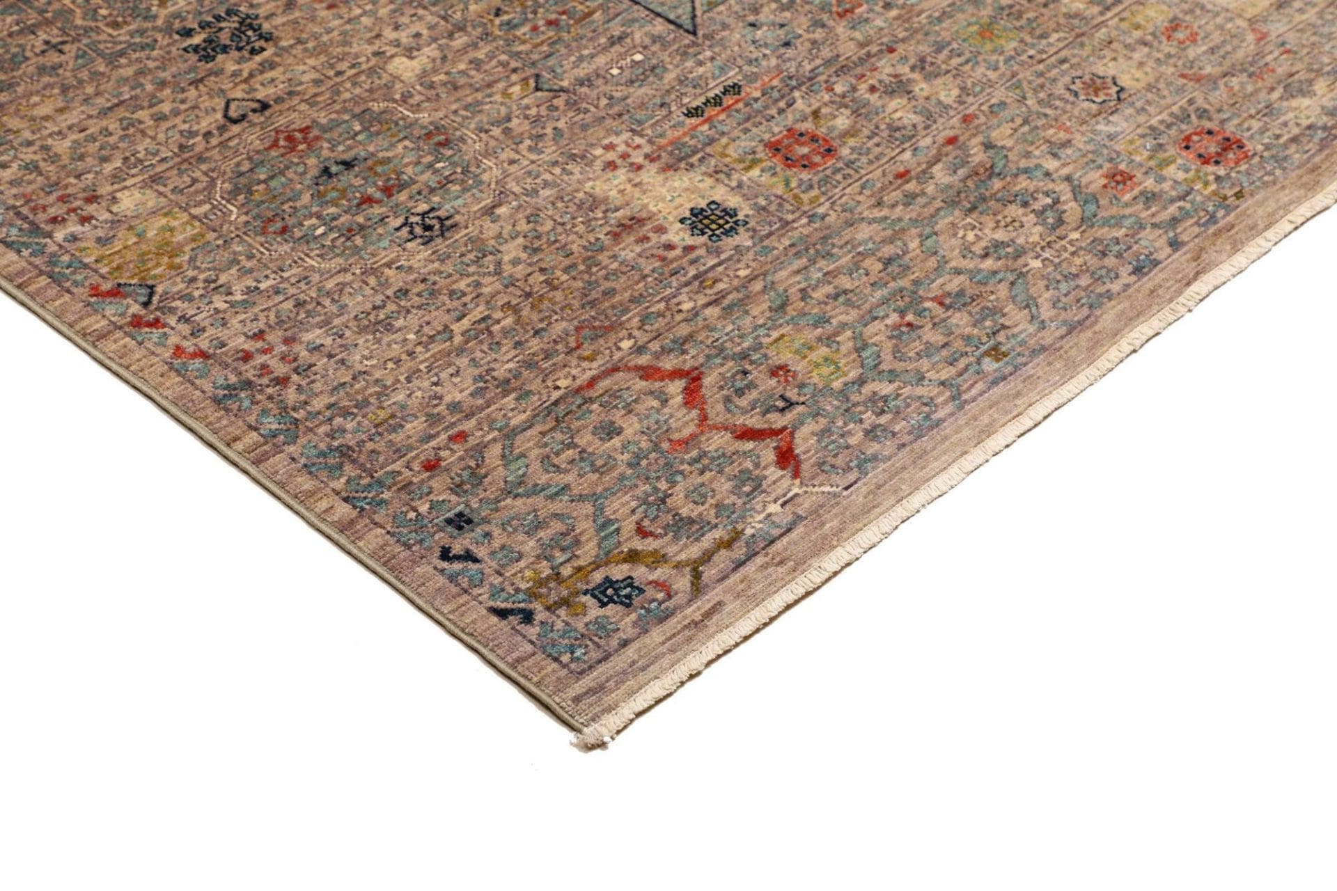 Mamluk Orientteppich 154 × 203 cm aus Wolle, handgeknüpft