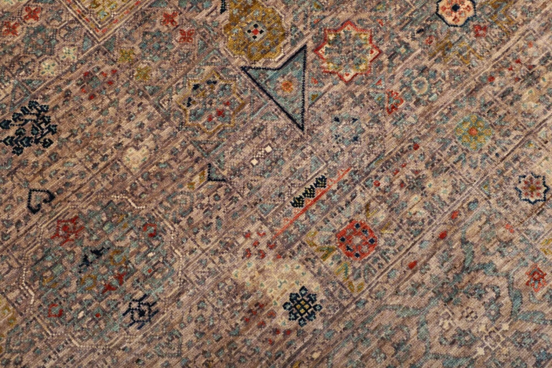 Mamluk Orientteppich 154 × 203 cm aus Wolle, handgeknüpft