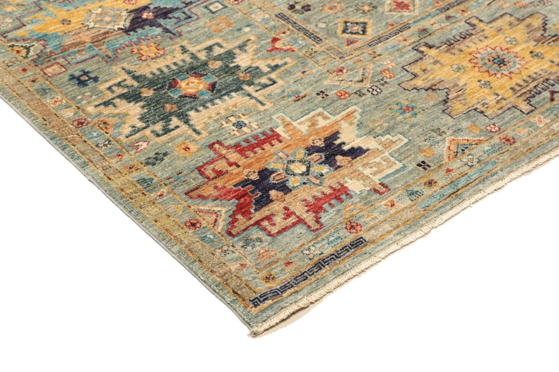 Handgeknüpfter Samarkand Orientteppich, 152 × 206 cm, Wolle
