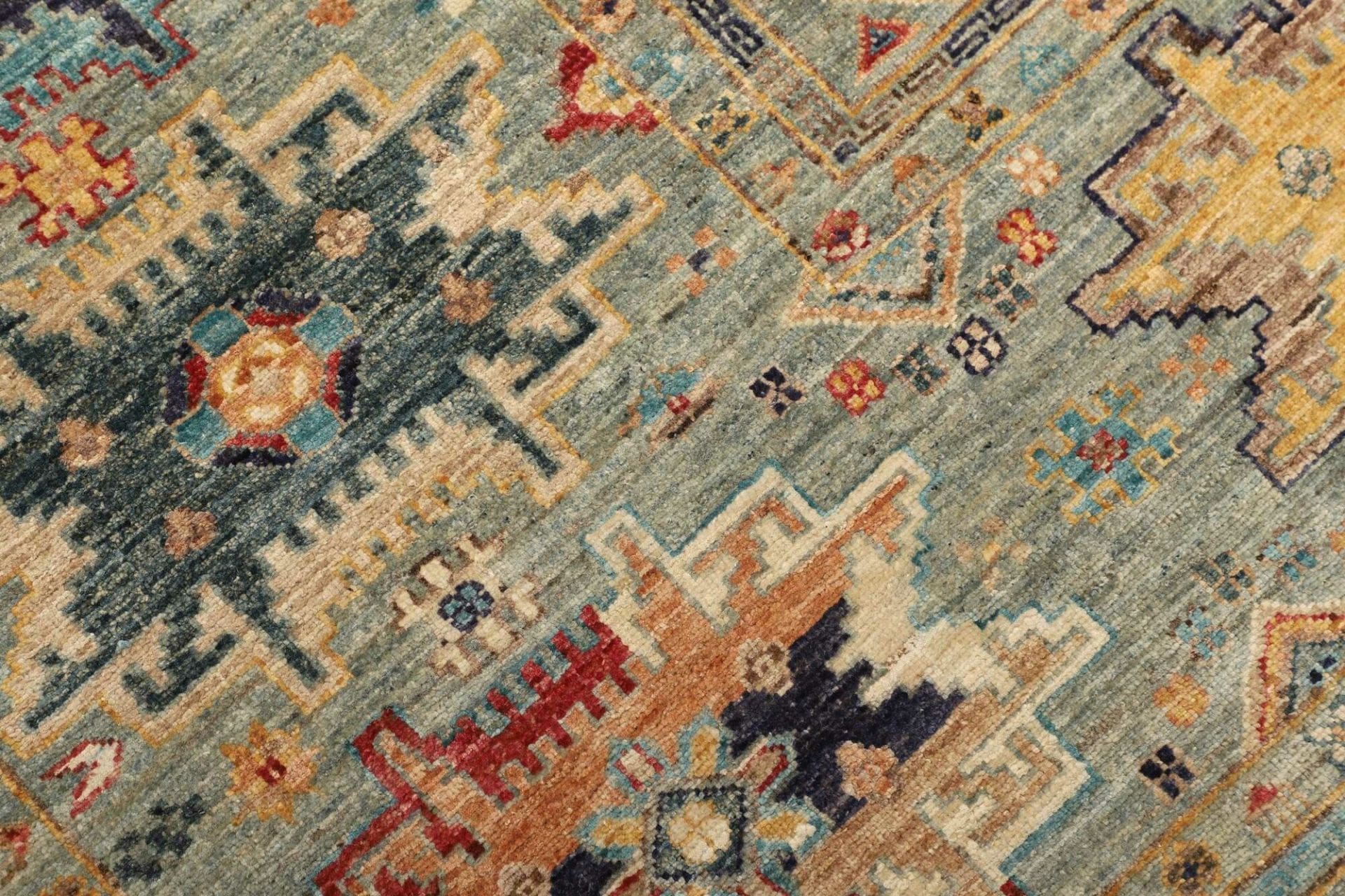 Handgeknüpfter Samarkand Orientteppich, 152 × 206 cm, Wolle