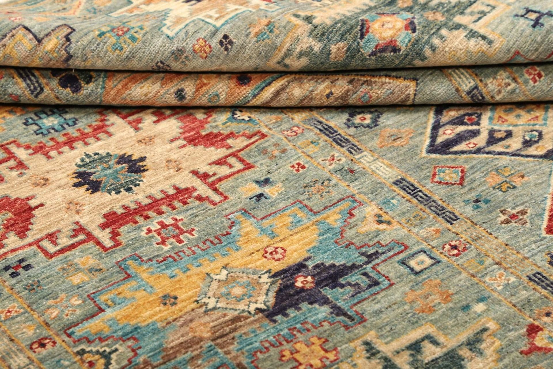 Handgeknüpfter Samarkand Orientteppich, 152 × 206 cm, Wolle