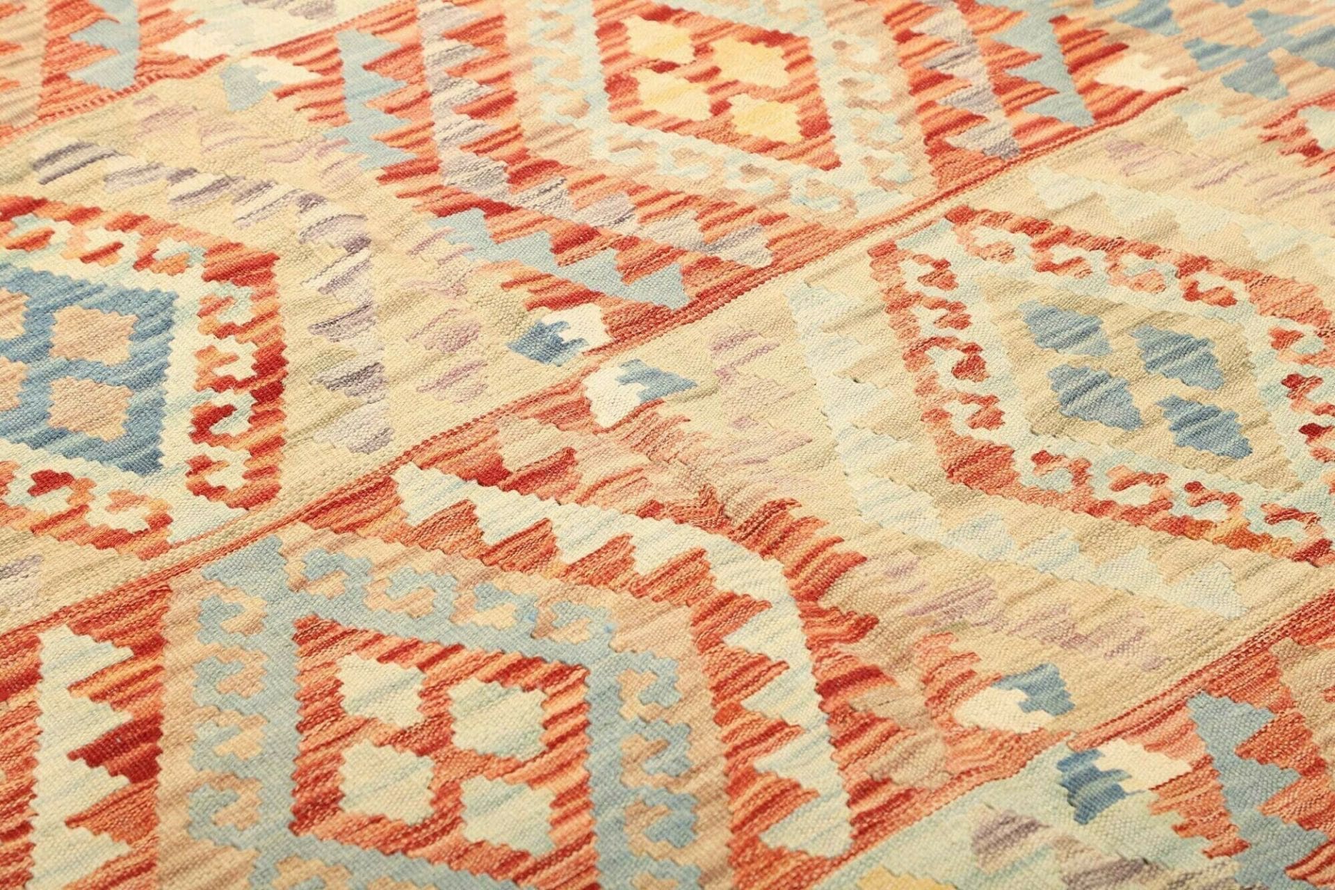 Kelim 152 × 196 cm aus Wolle, handgewebt
